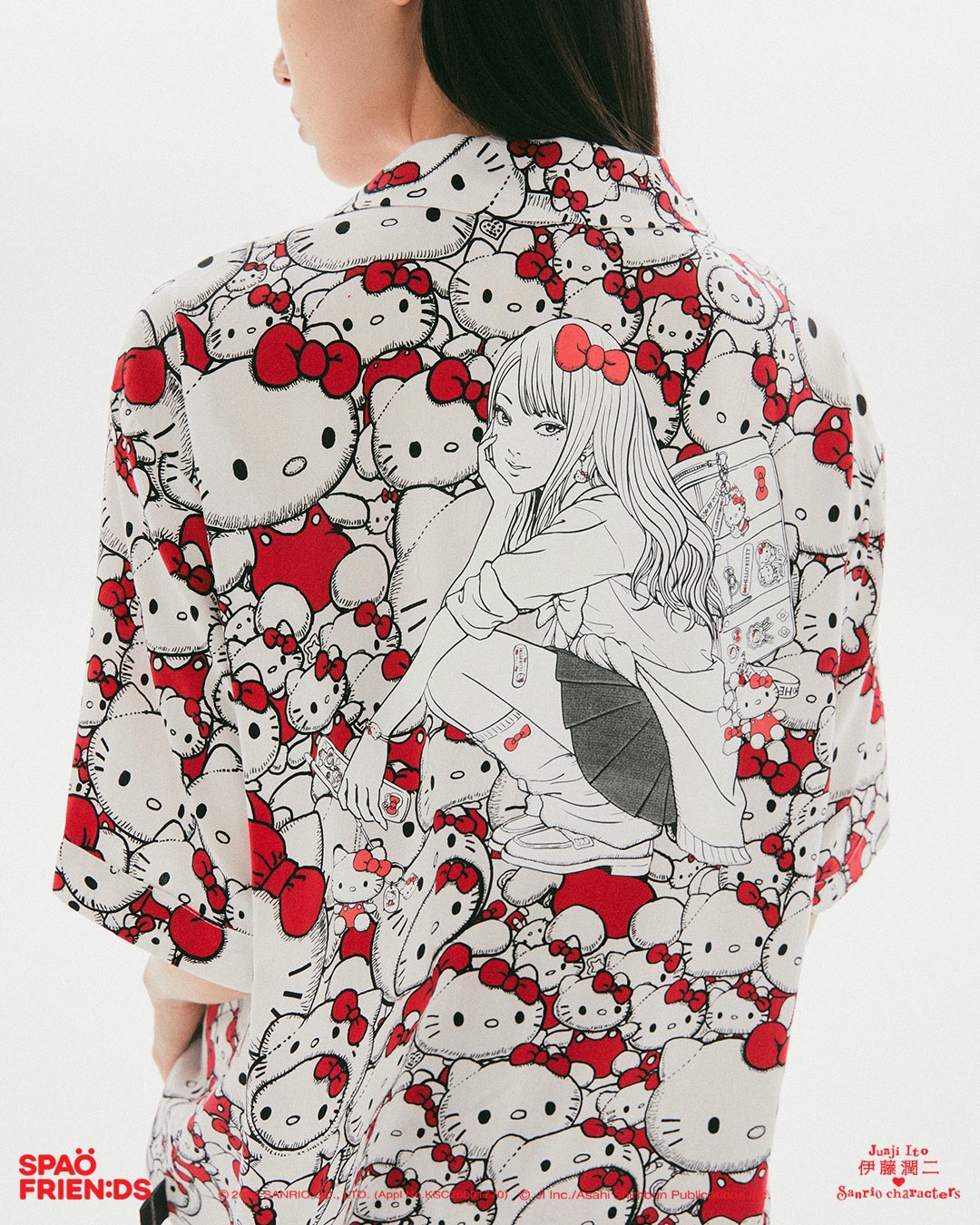 韓國SPAO - Hello Kitty x 伊藤潤二 限定系列