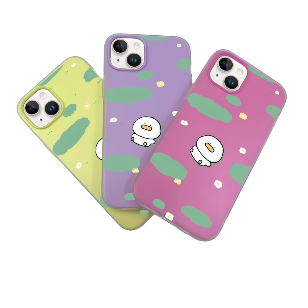 JELLY CASE PHONE FOR IPHONE - DESIGN DUCK B