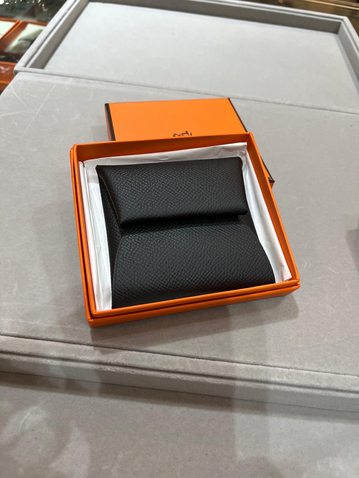全新 Hermes Bastia change purse noir  100%Authentic,100%new 全新 ✅box 