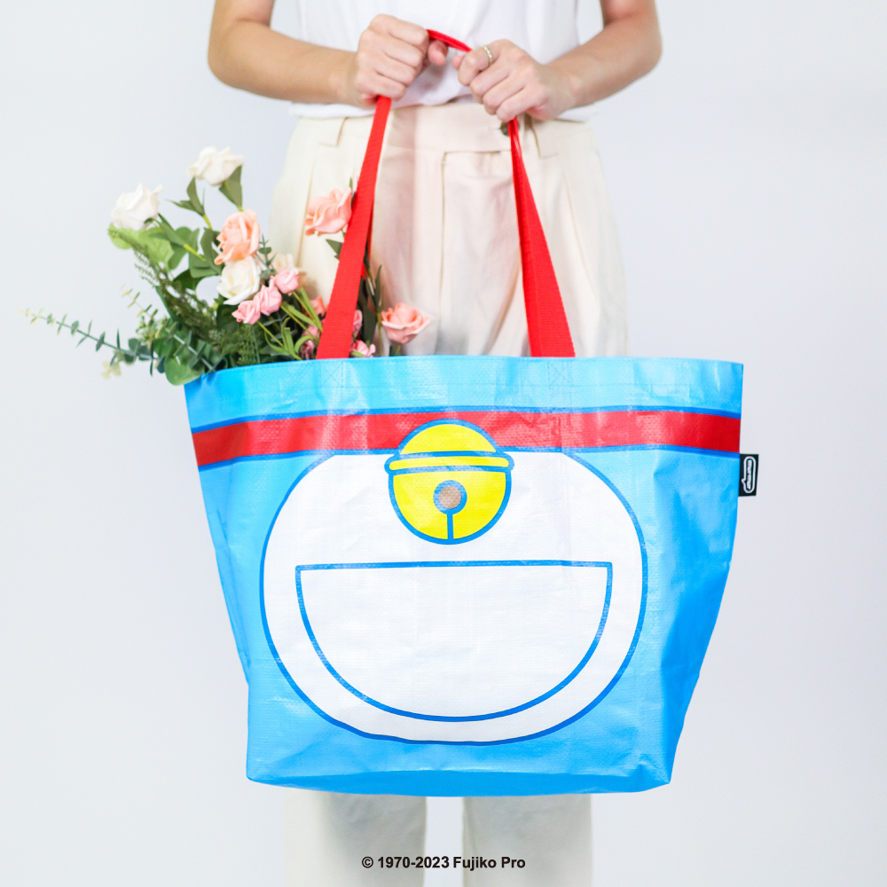 📦訂購 台灣代購 murmur Doraemon 多啦A夢 編織購物袋