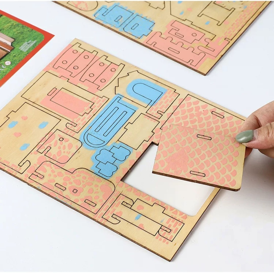 木質立體3D拼砌模型 (T547) 🚛 送貨方式請選(4)