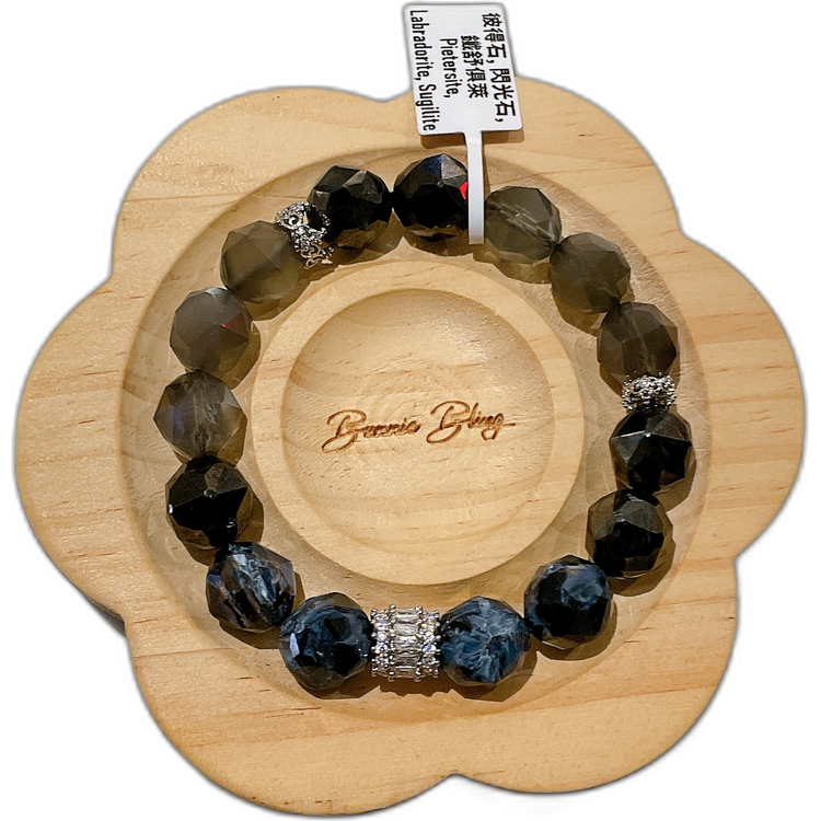 【玄鐵御守 •靈魂盾牌】深層防禦療癒手串