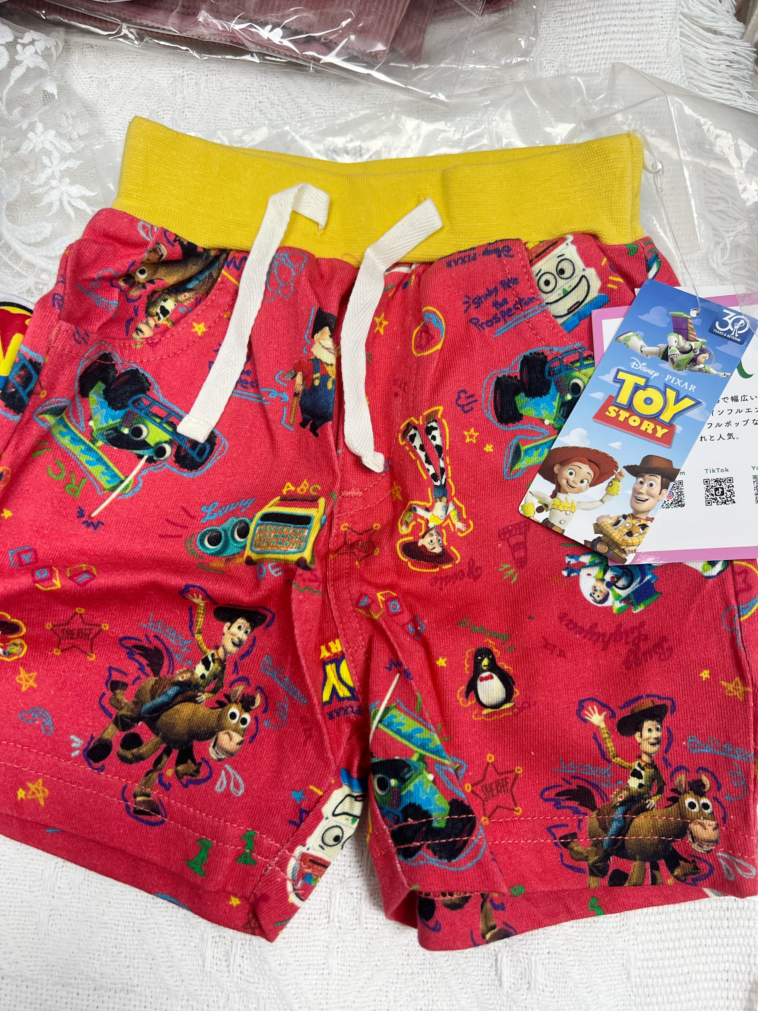 日本迪士尼Toy Stoy棉短褲