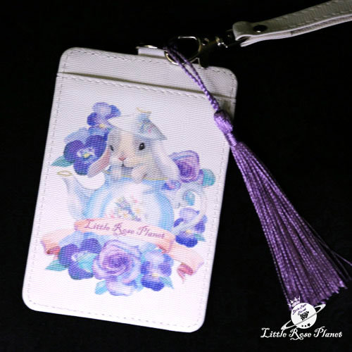 【現貨】 Garden Series 法式花園流蘇證件套 - 兔兔/松鼠款