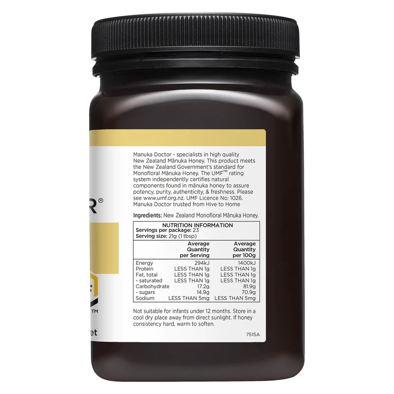 Manuka Doctor 麥蘆卡蜂蜜 Manuka Honey UMF 10+ 500g