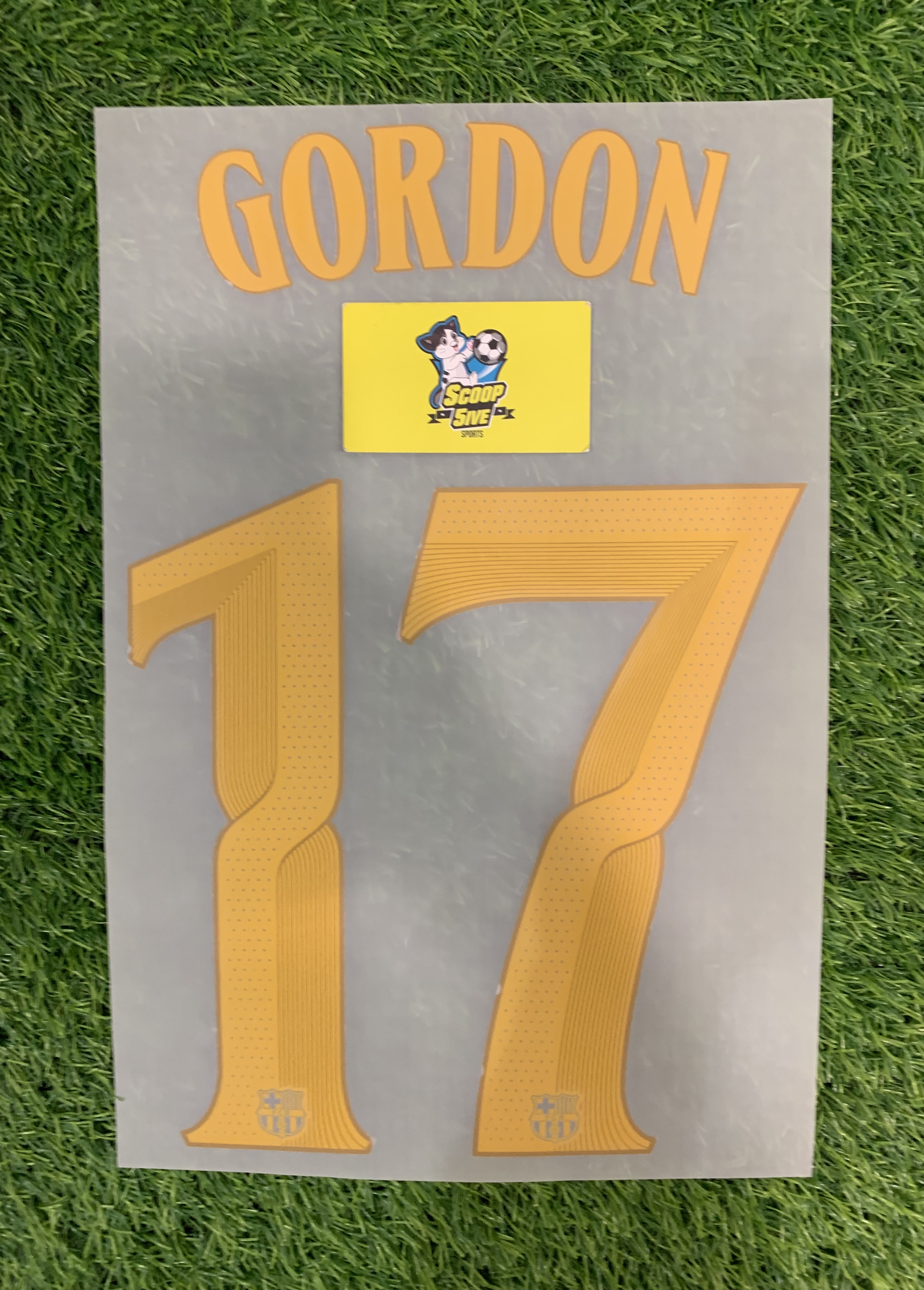 2026-27 巴塞隆拿 主場 盃賽字 17 Gordon