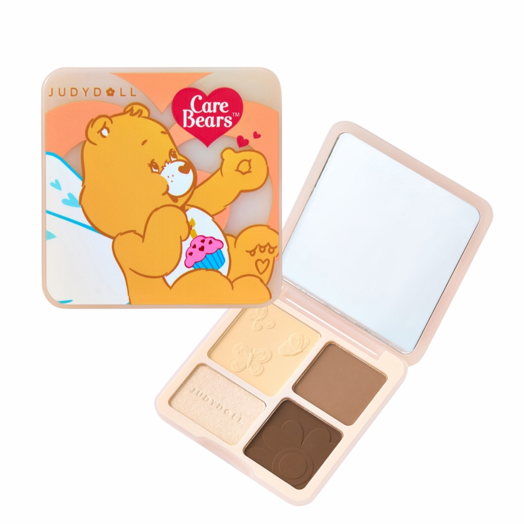 🎀【預訂】天使 Care Bear JUDYDOLL 4色彩妝盤 #02N