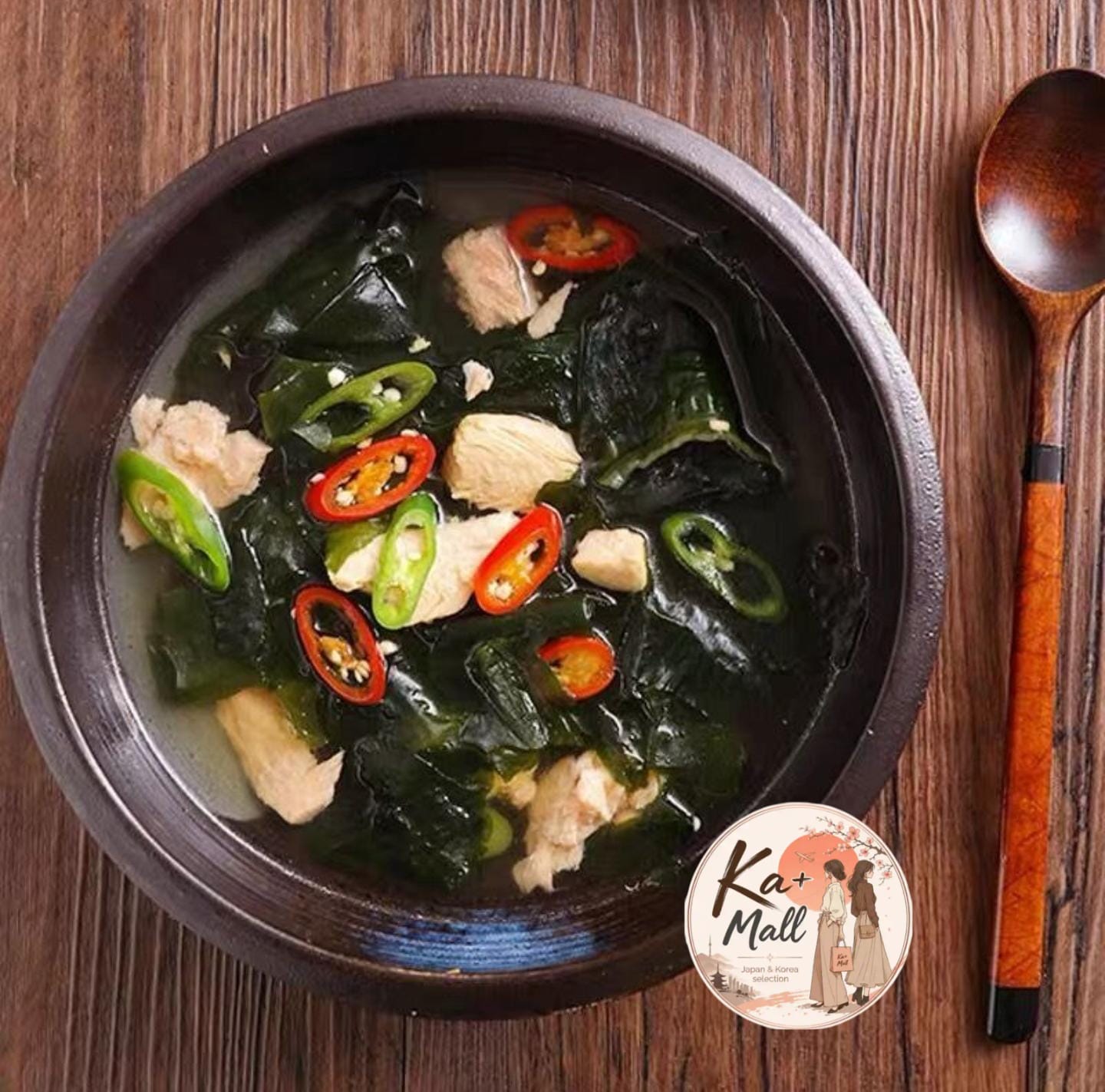 清淨園-韓國裙帶菜 乾海帶絲(海帶 湯用)原裝韓國進口👍健康食品100g