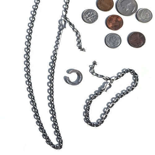 只按訂單生產~Atease FADED COIN 2WAY NECKLACE & BRACELET pre order /訂購