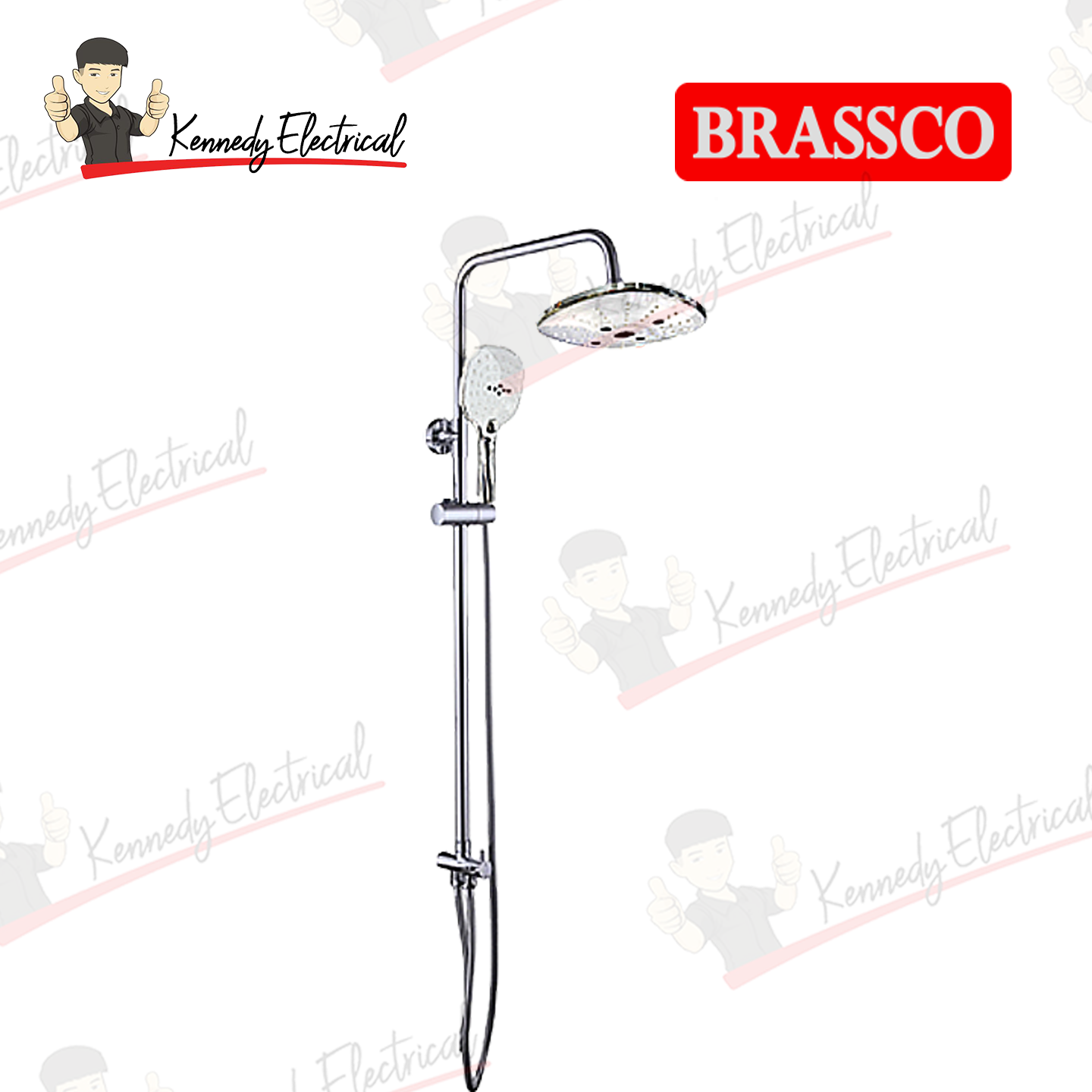 Brassco Water Heater Shower Set (Bsc10520#) R1-2