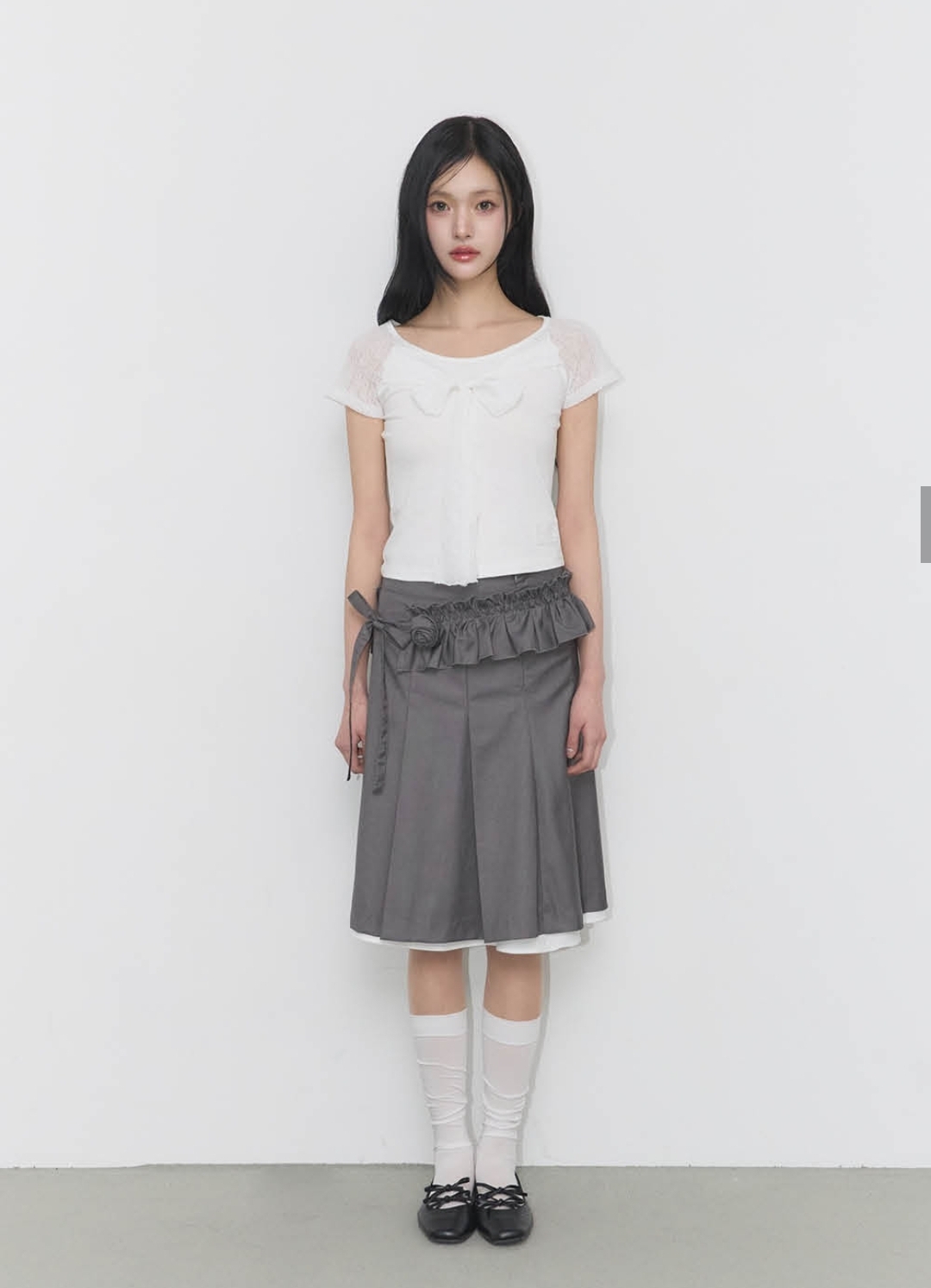 Illigo Lace Ribbon T-shirt