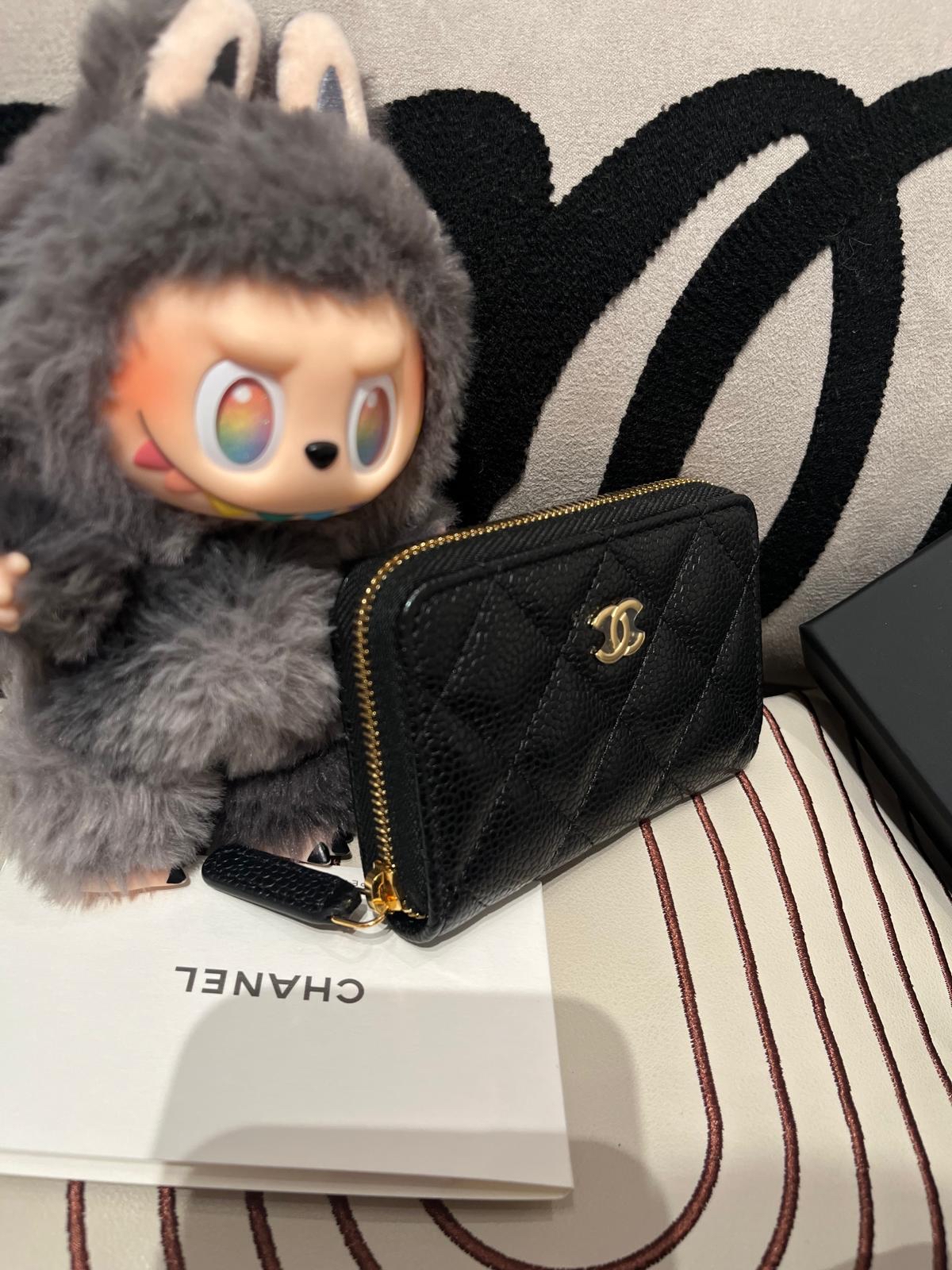 Chanel card holder AP0216 黑色荔枝牛皮 100%Authentic ,全新 ✅晶片貼✅dust bag✅box 