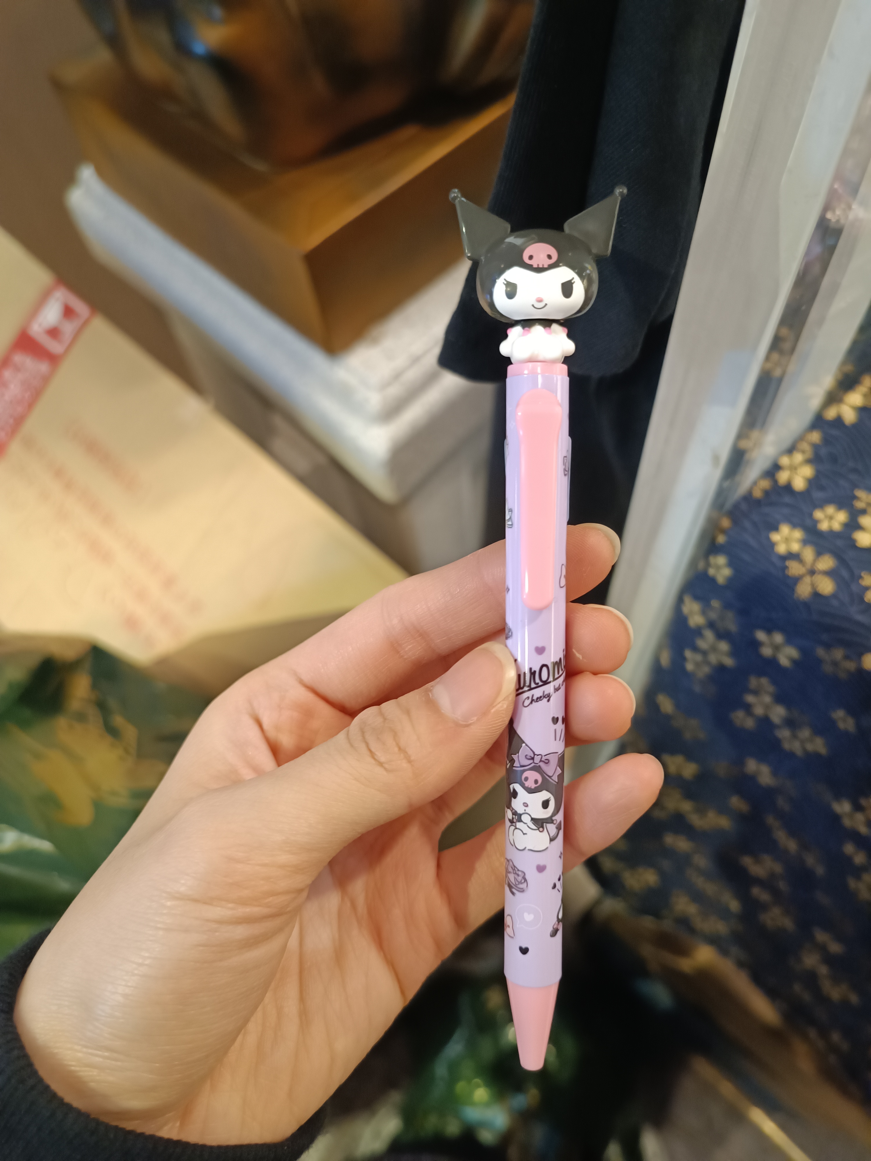 Kuromi搖頭原子筆