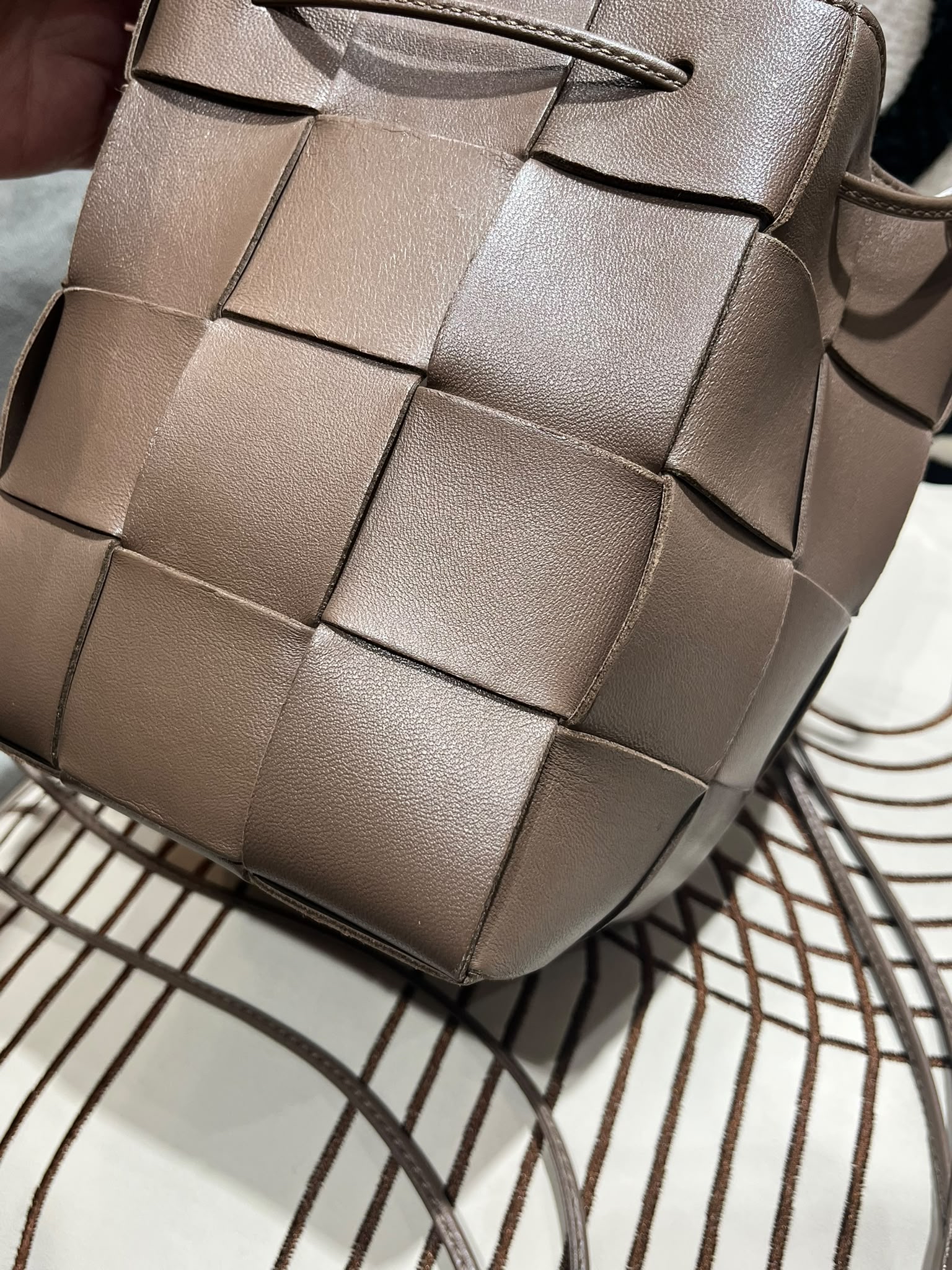 Bottega veneta BV intrecciato bucket bag 100%Authentic,95%new