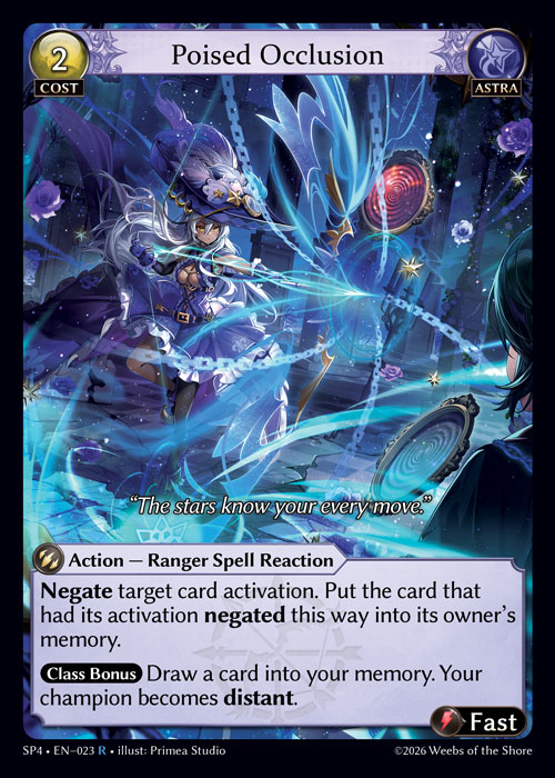 Poised Occlusion / SP4-023 (R)