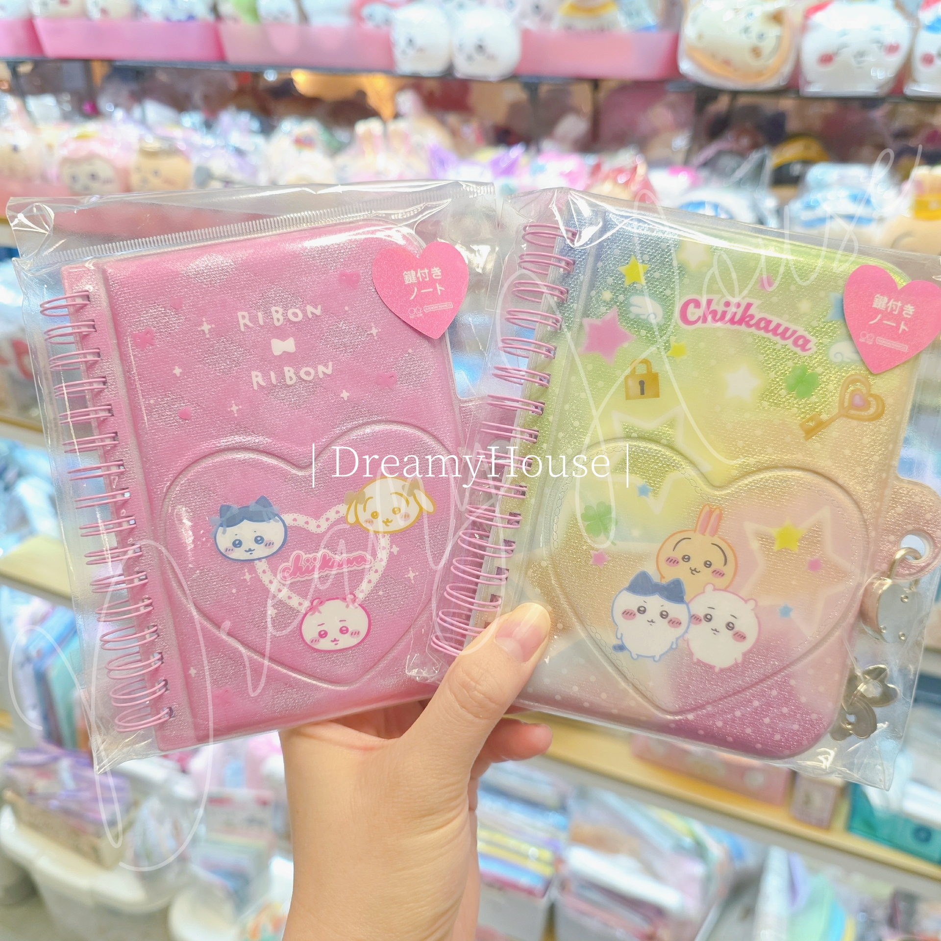 日本 Chiikawa 帶鎖notebook