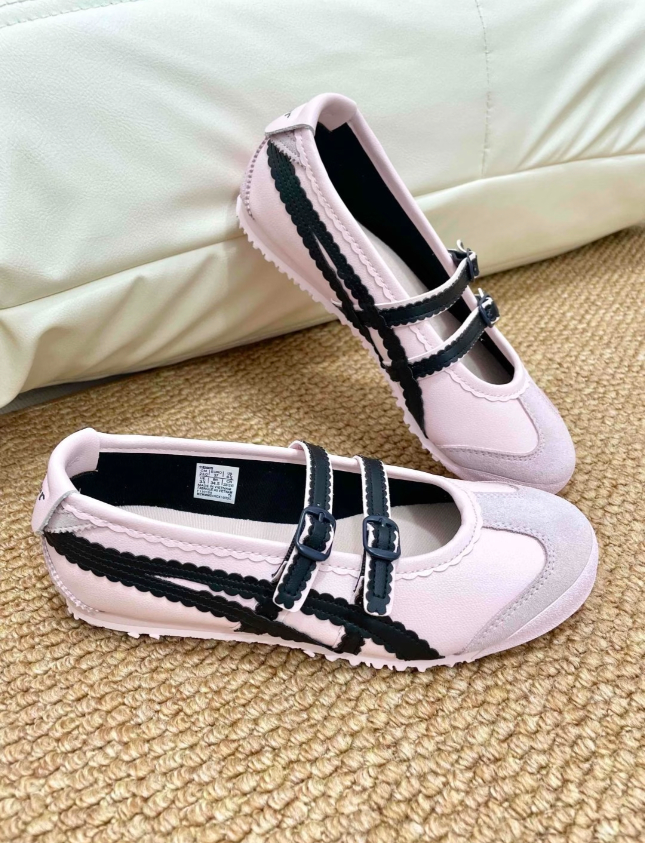 🇯🇵Onitsuka Tiger 鬼冢虎  “MEXICO 66 TGRS 玛丽珍芭蕾鞋” 