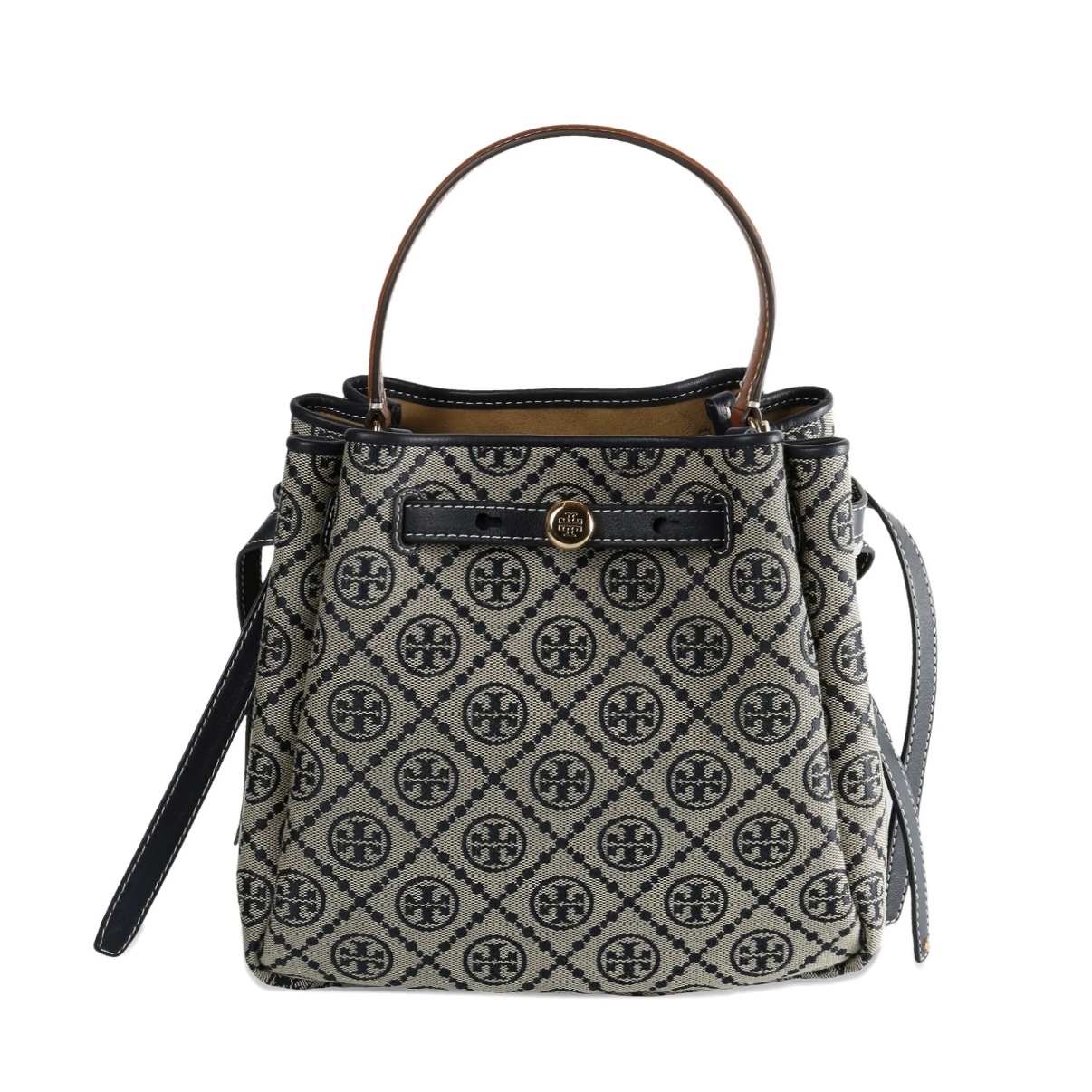 Tory Burch T MONOGRAM ROMY BUCKET BAG