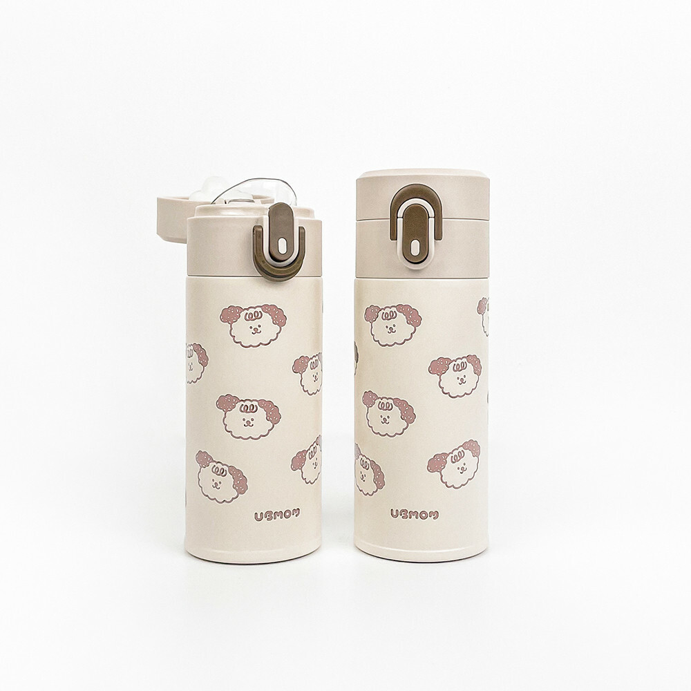 UBMOM 不銹鋼316隨身保溫杯 - Mong - 220ml (內含兩款杯蓋)