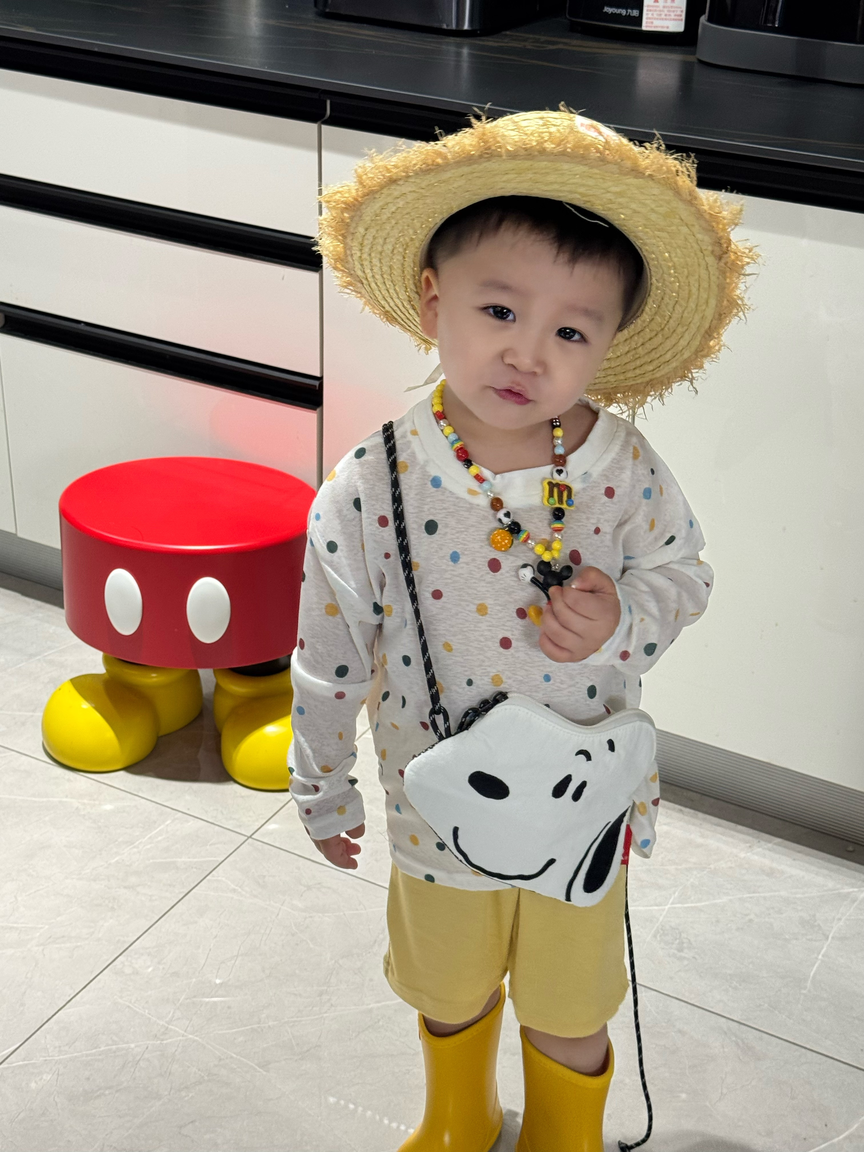 0670 Snoopy親子斜咩袋