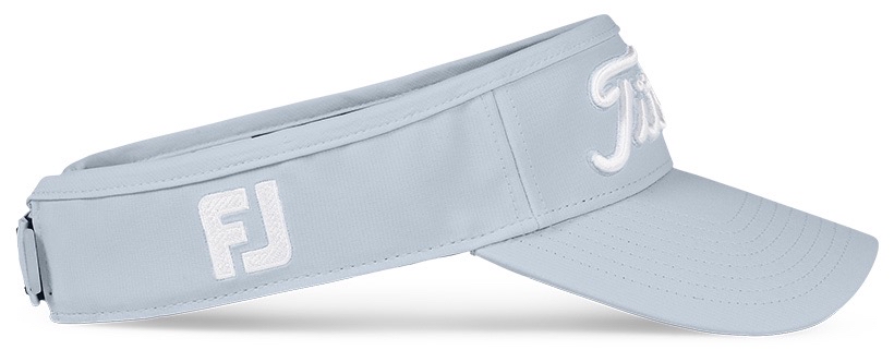 TITLEIST TOUR PERFORMANCES VISOR 職業無頂帽 - 淺藍底白字