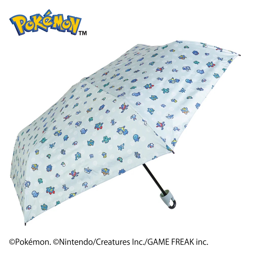日本預訂📍Pokemon Pixel圖案連扣縮骨遮
