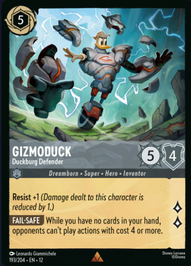 193/204 Gizmoduck - Duckburg Defender R