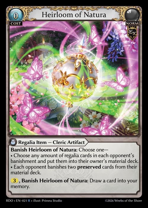 Heirloom of Natura / RDO-021 (R)
