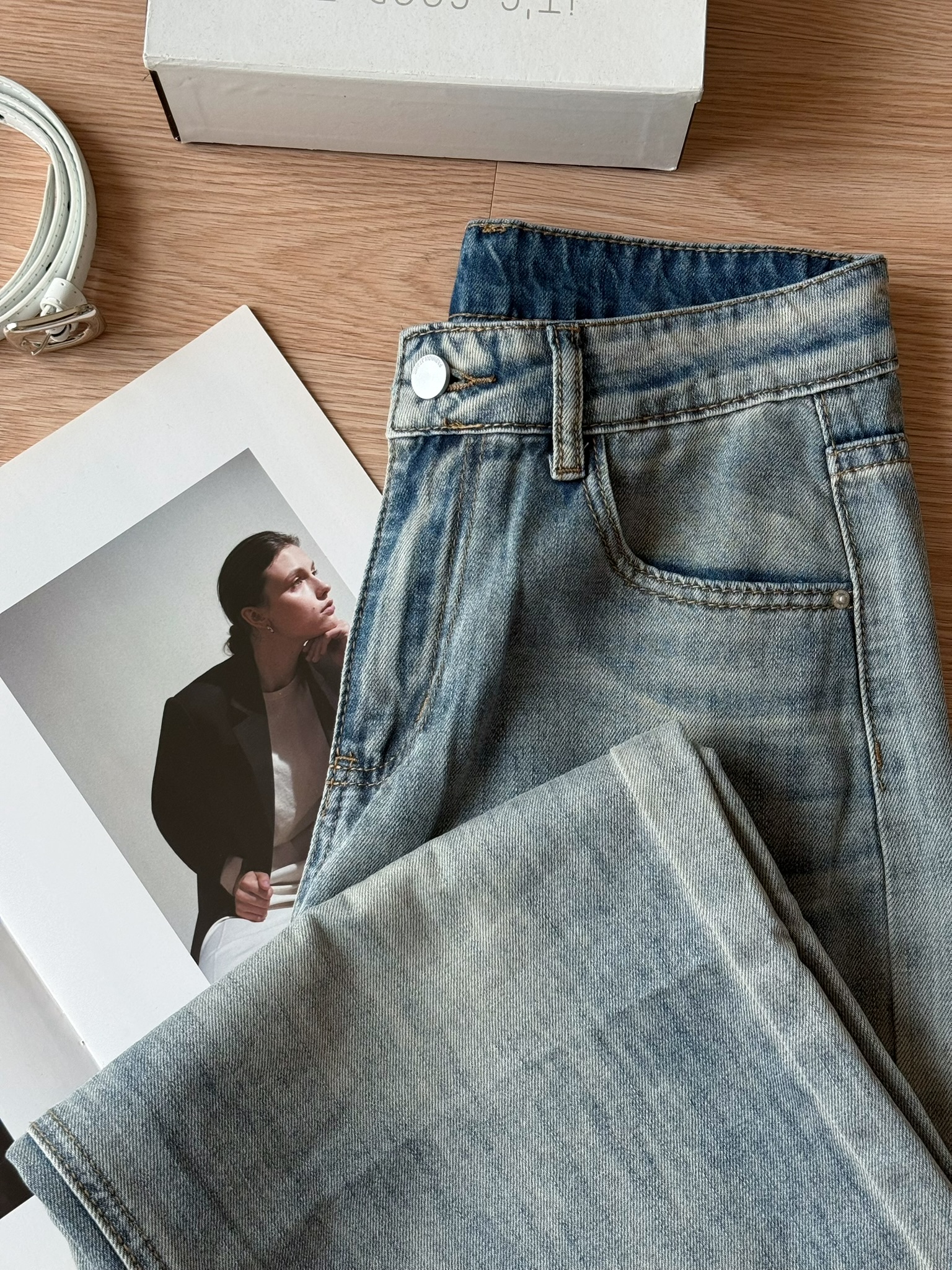 Miley Straight Jeans | Light Blue