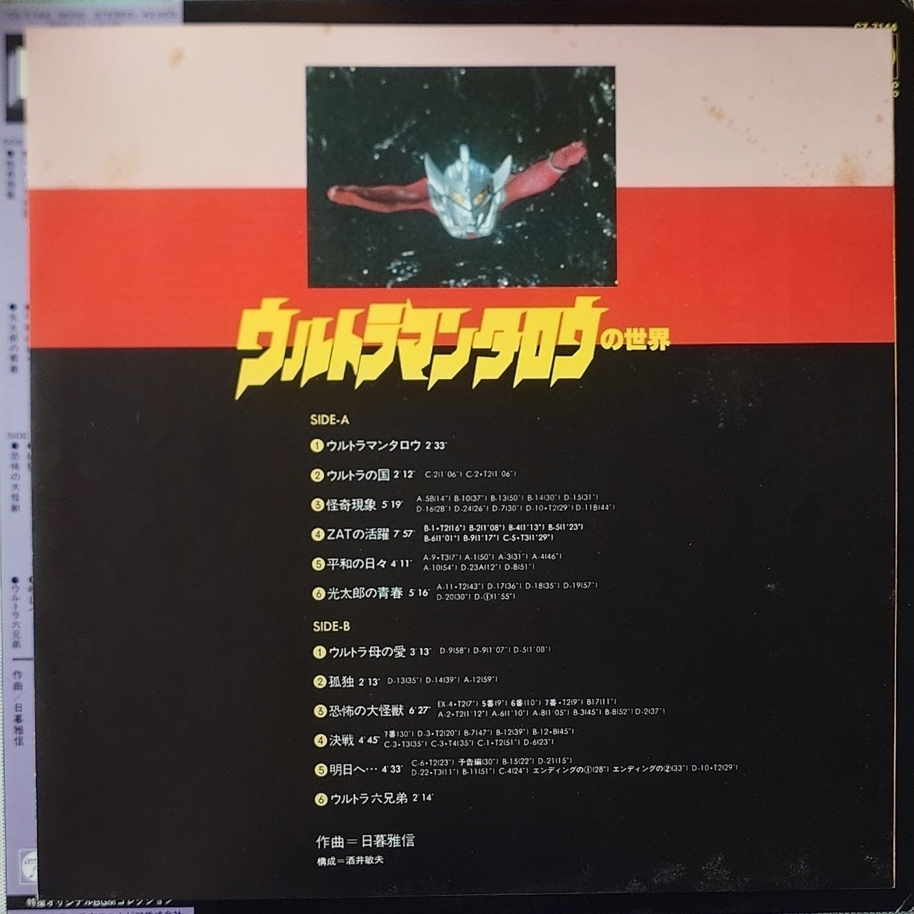 (典藏) 日本特撮 < 超人太郎之世界 > 1981 LP黑膠唱片