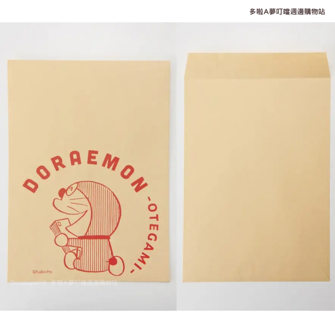 [只限訂購] 多啦A夢紙膠帶 信封 透明貼紙 文具 Doraemon日本郵政系列｜禮物