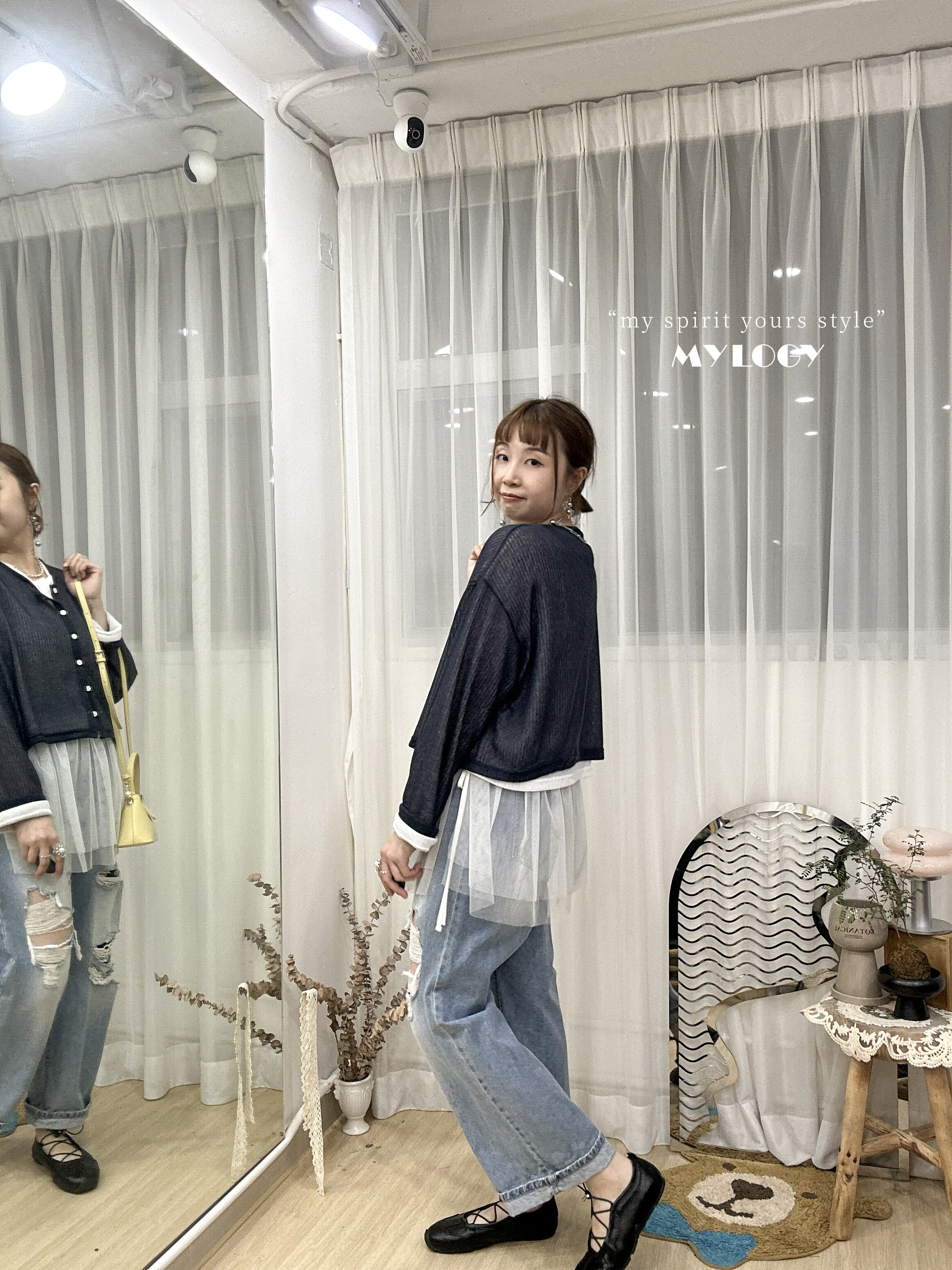 【加$50多1件】<今季大熱！複式疊穿可！> 薄針織開胸上衣 LI0001