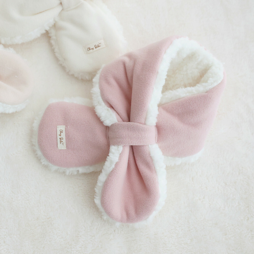 Chezbébé 動物朋友雙面頸巾