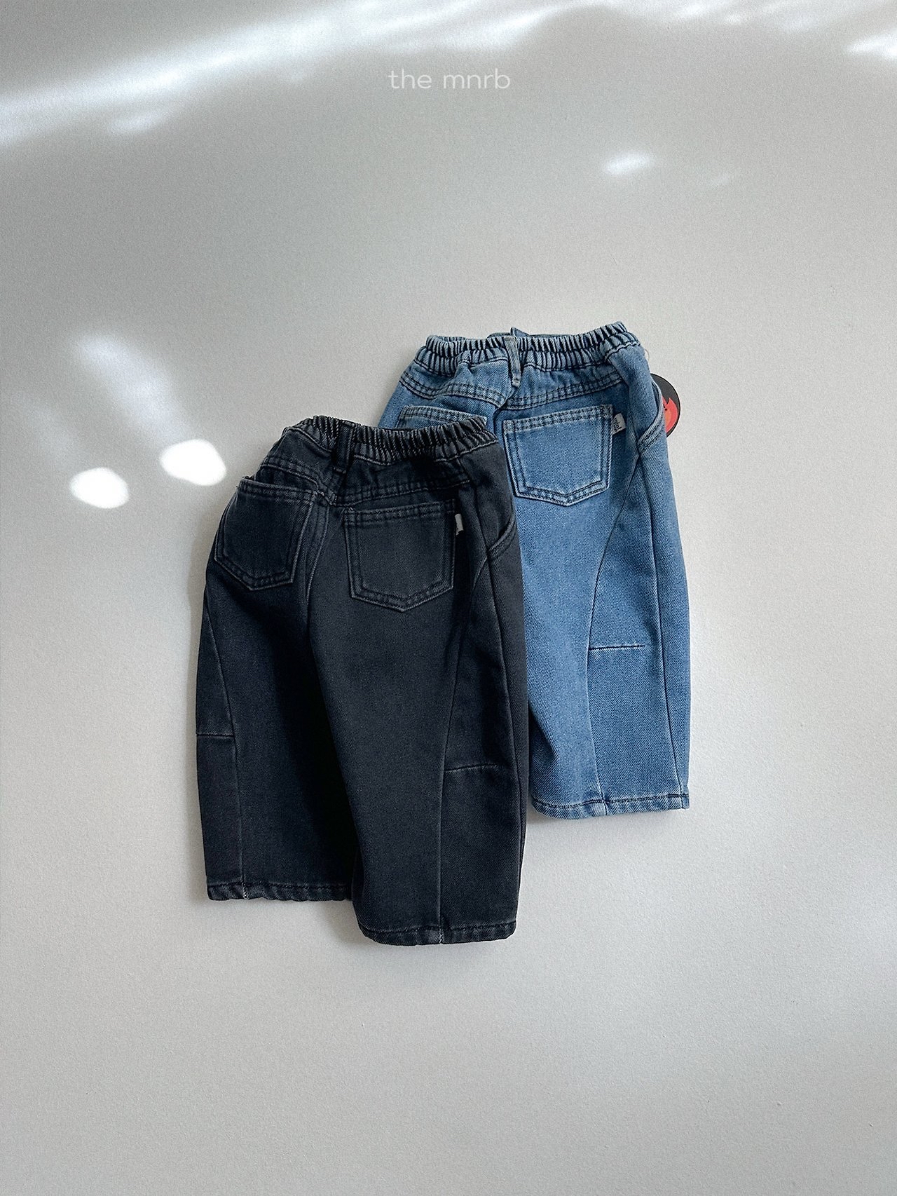 Mnirobe | Dart denim pants