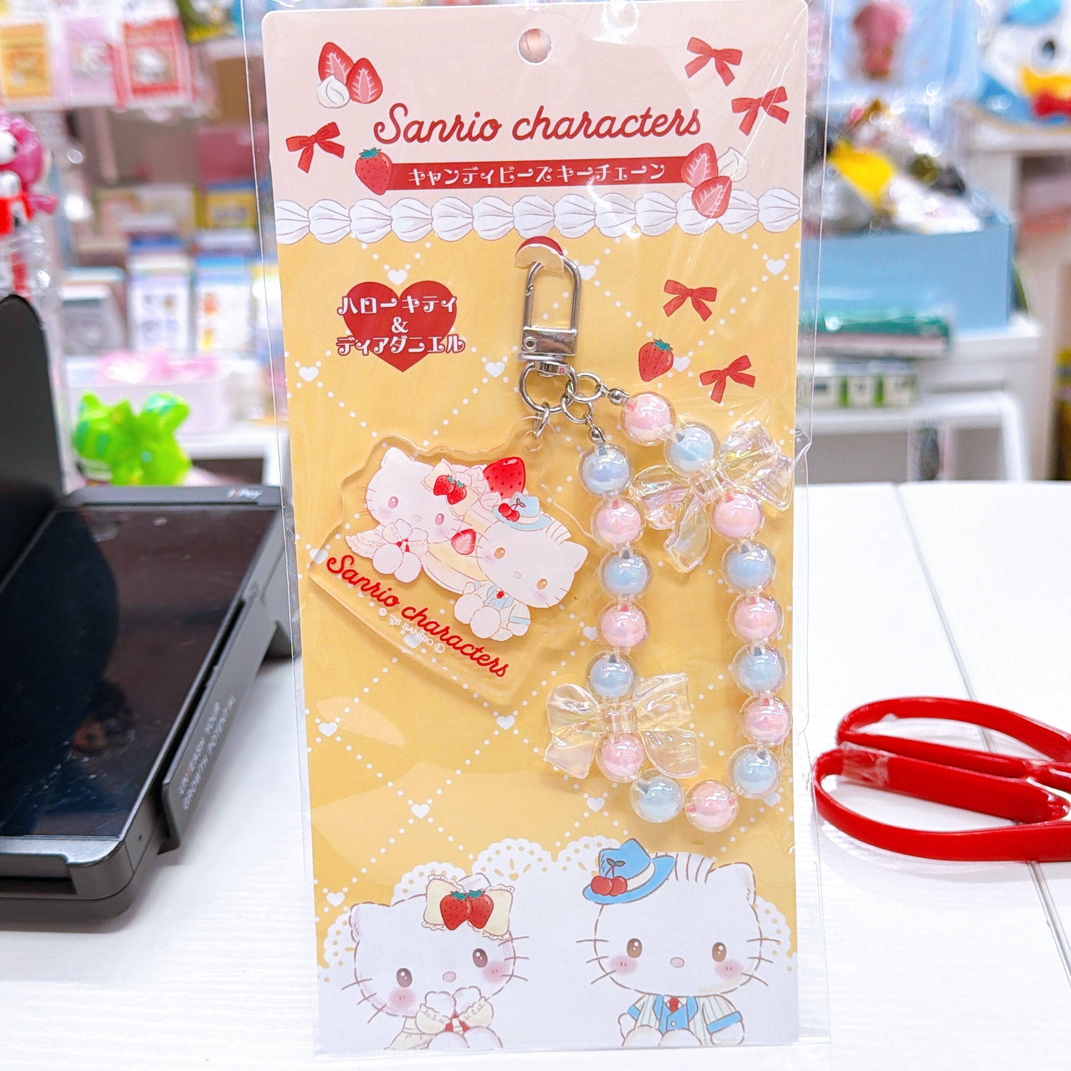 日本直送sanrio蛋糕系列電話繩