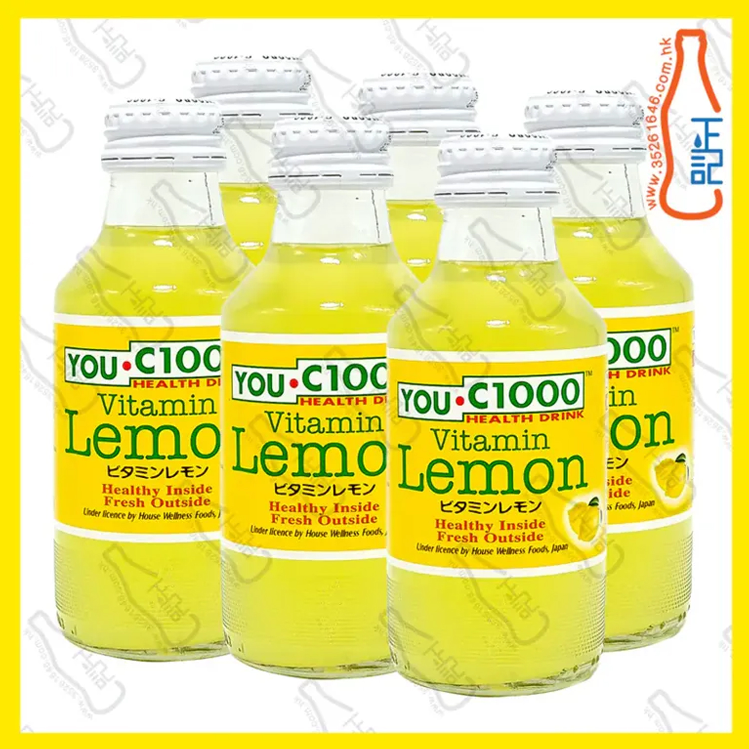 ==YOU‧C1000 檸檬味 140ml x 6支 / 份