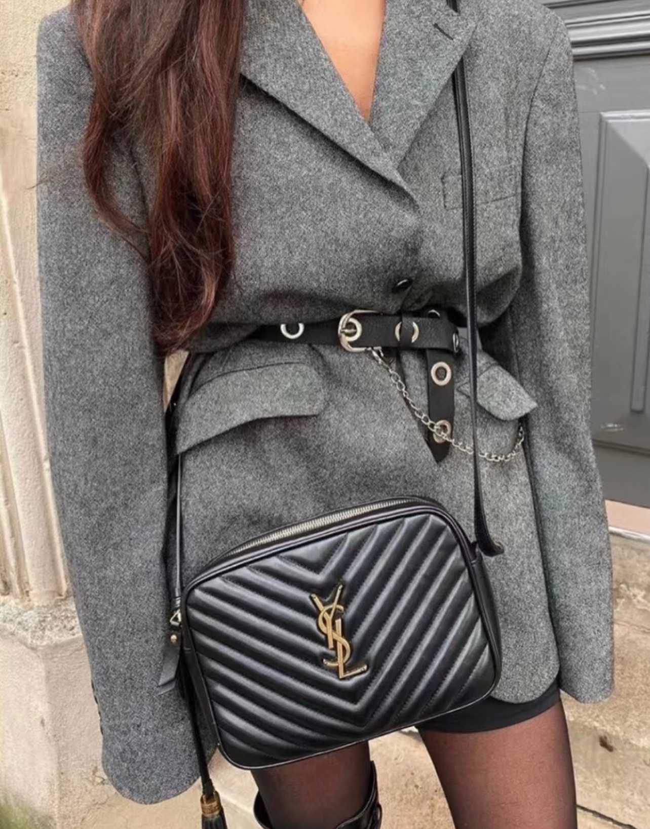 訂貨📮YSL 黑金 Lou Camera Bag Size 23x16x6cm