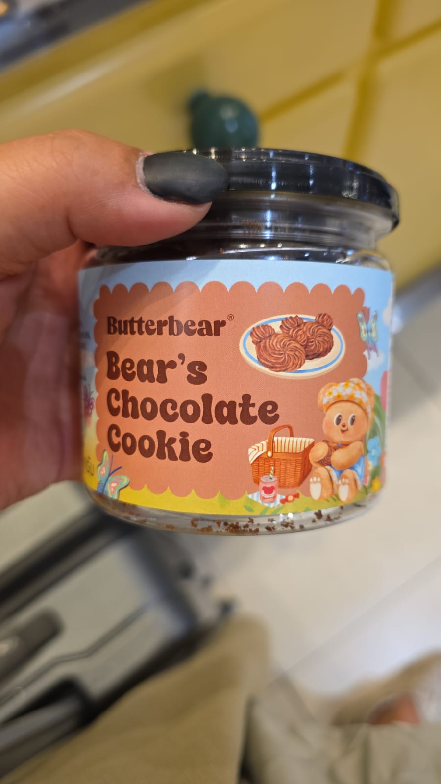 butter bear chocolate cookies