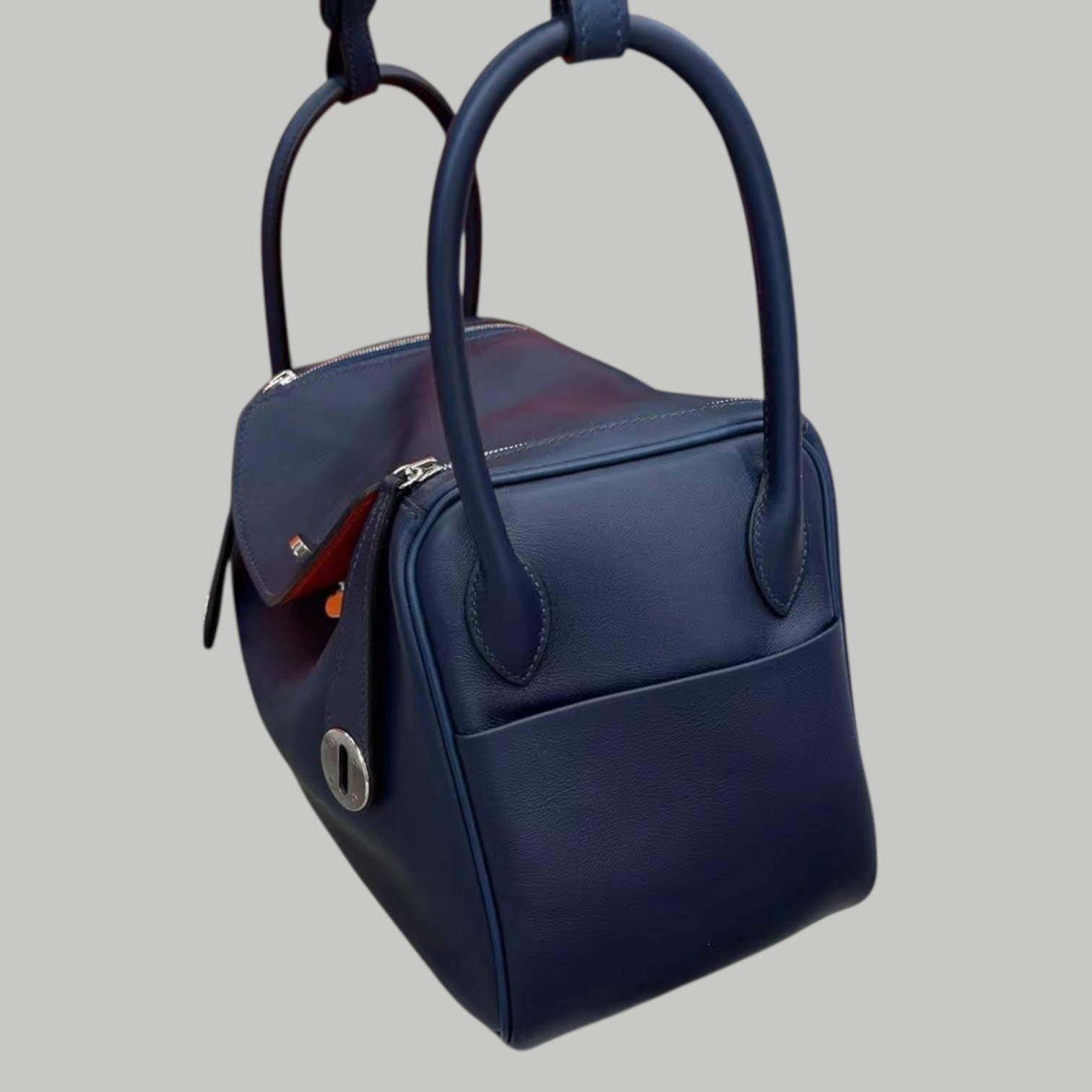 Hermes Lindy mini swift 藍色