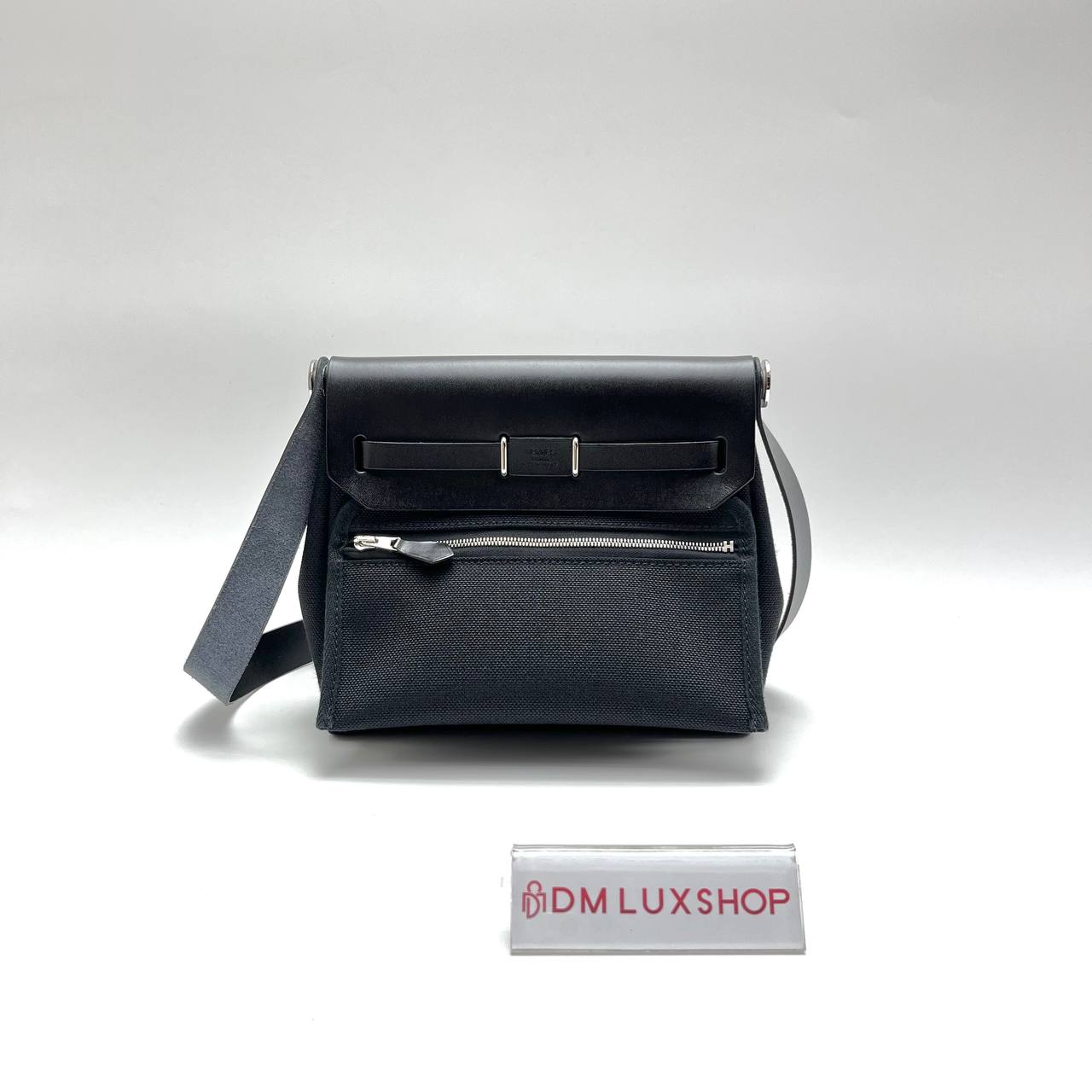 Hermes Mini Herbag Black (Stamp G)