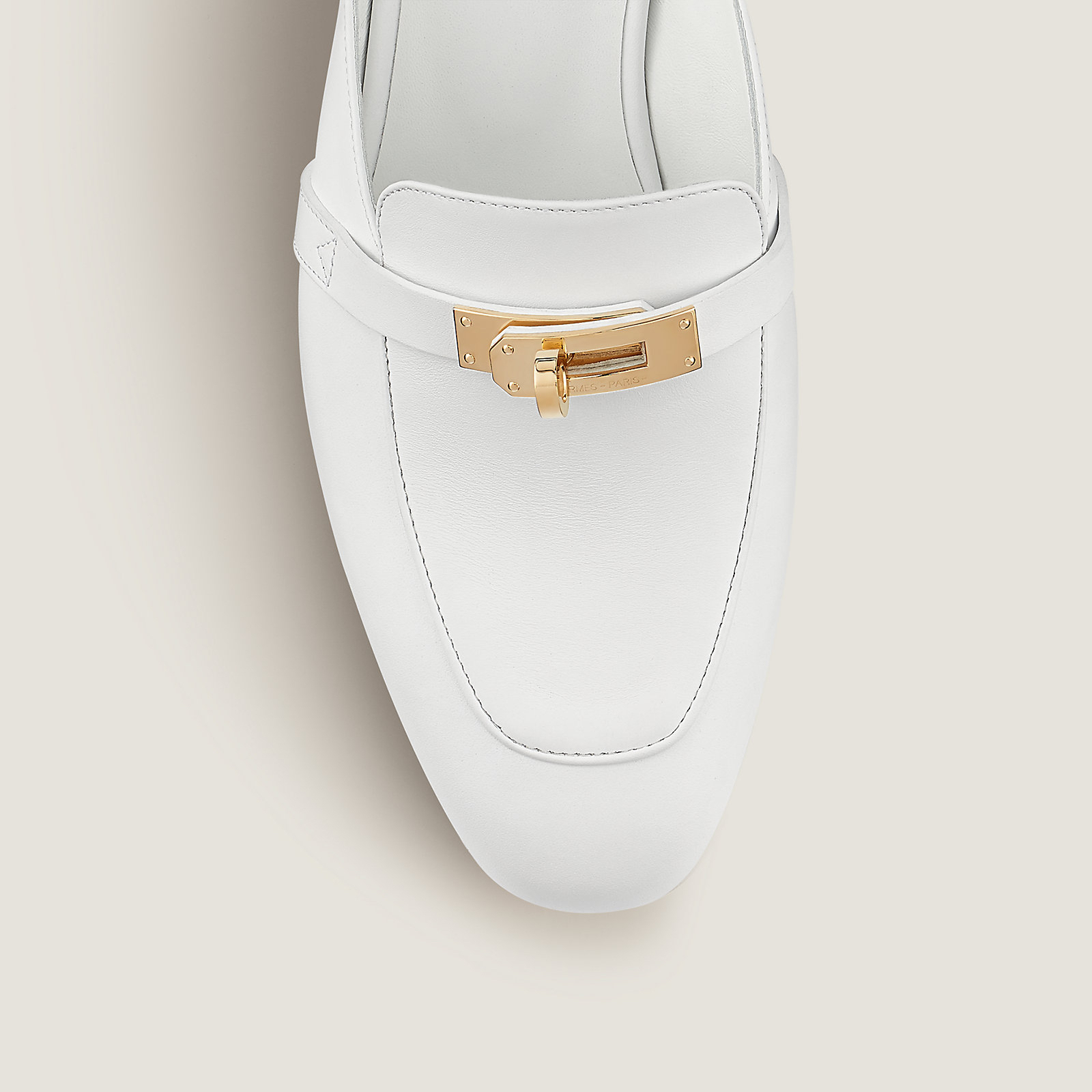 特價出✨Hermes Kelly 扣 半拖 (白金) Size 37 only ‼️
