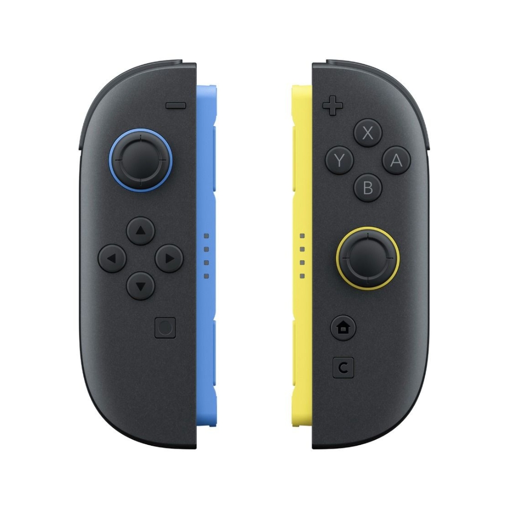Nintendo Switch 2 Joy‑Con 2 (L) 藍色／(R) 淺黃色 控制器｜Switch 2 手掣｜體感操作｜HD Rumble｜香港行貨