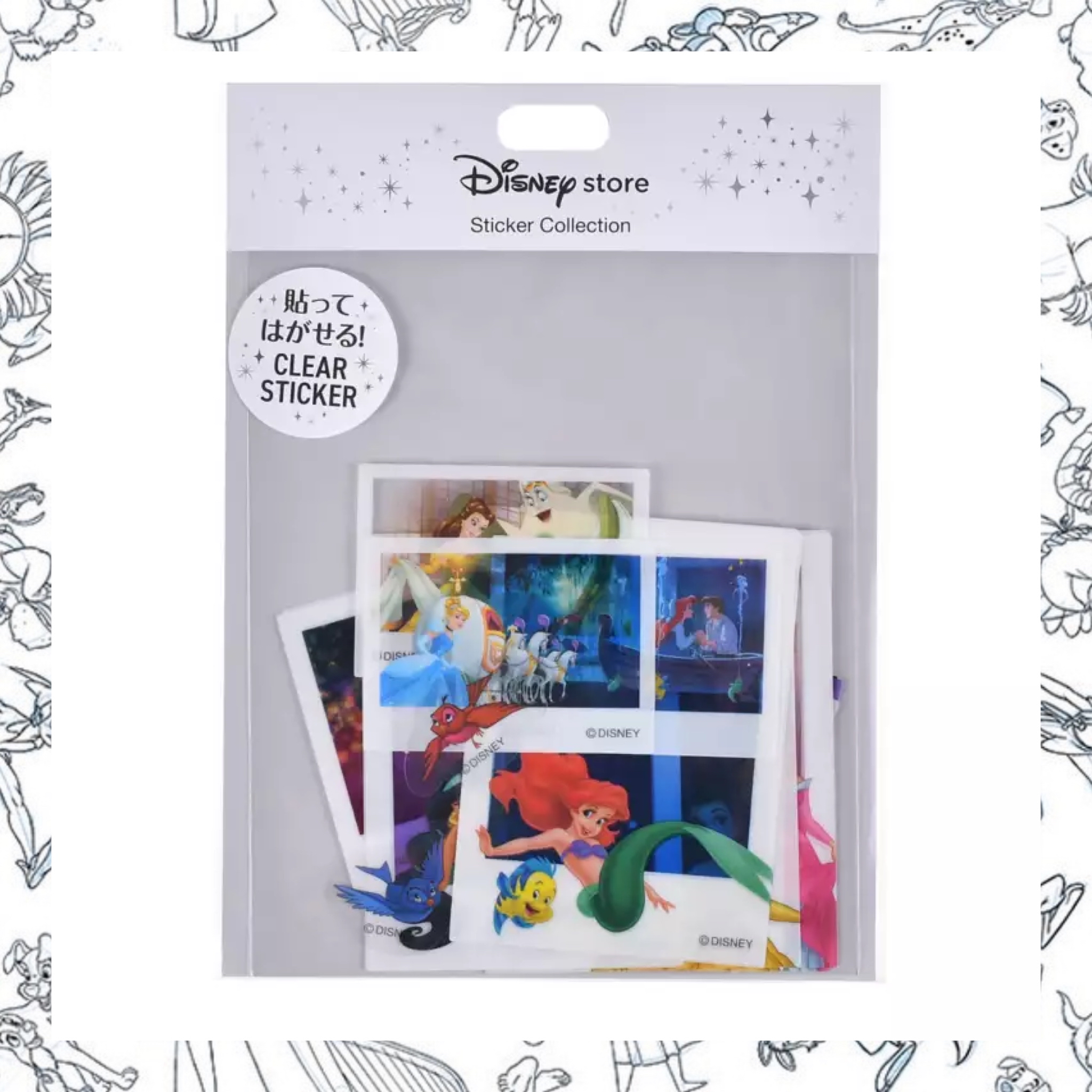 ：日本：STICKER COLLECTION STICKER SET