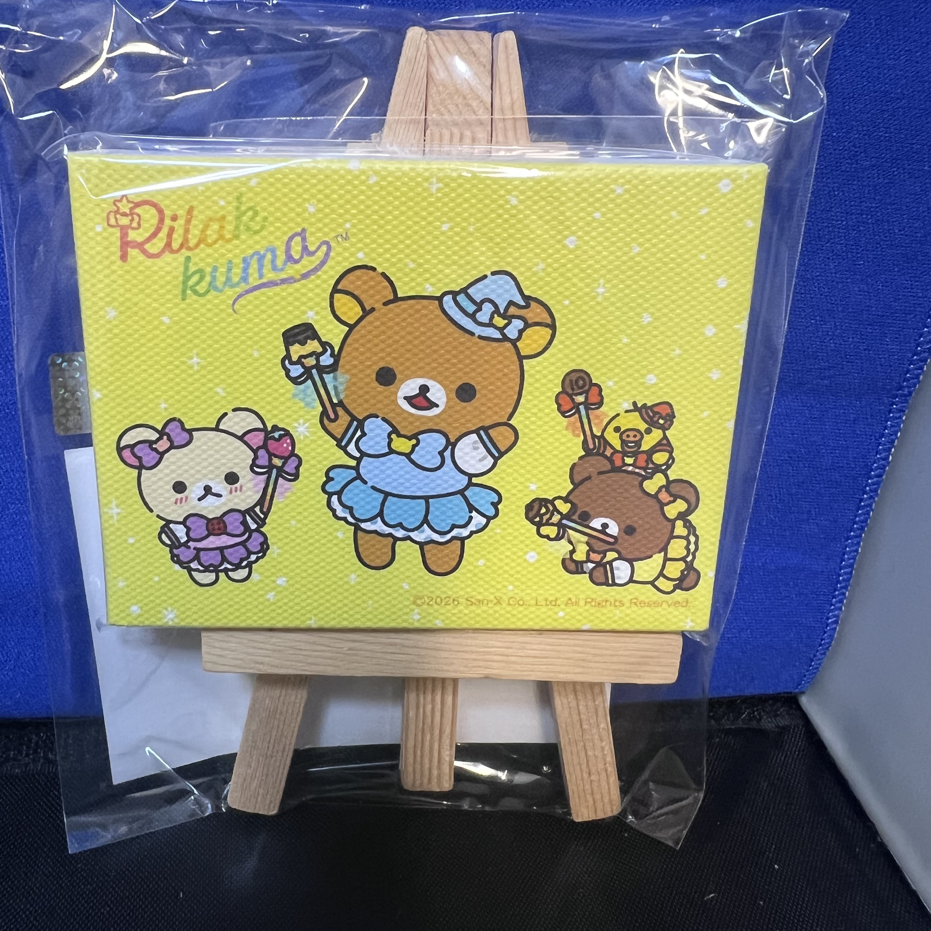 鬆弛熊銀座pop up店 迷你限定附小木架畫(全5款)