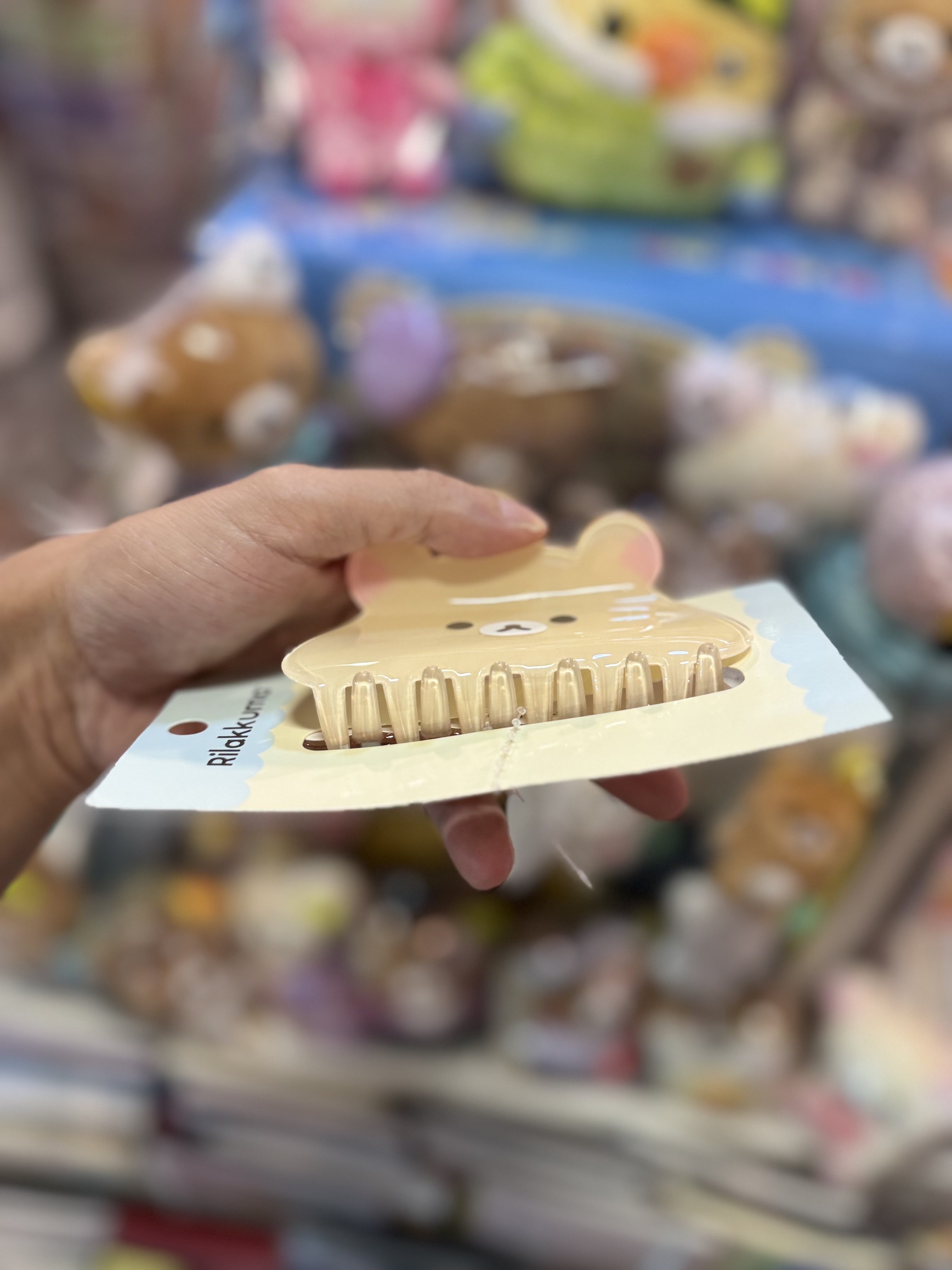 《現貨》全新韓國限定Rilakkuma 鯊魚髮夾