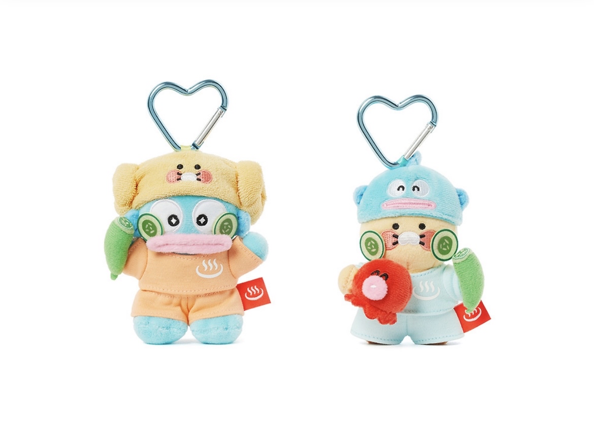 Kakao Friends x Hangyodon 汗蒸幕♨️系列鎖匙扣 