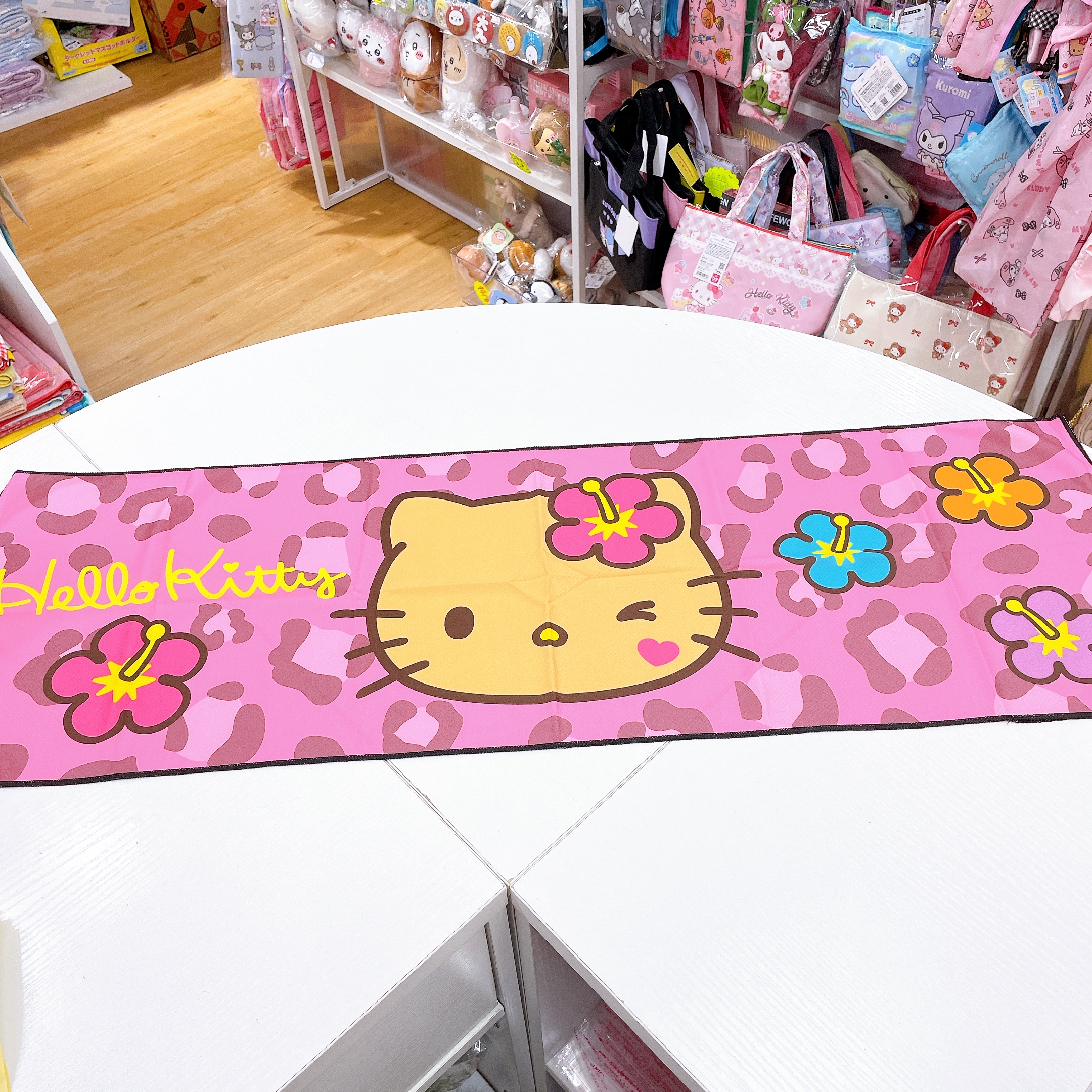 日本直送Sanrio新款良感毛巾90×30 cm！濕水扭乾之後就涼浸浸
