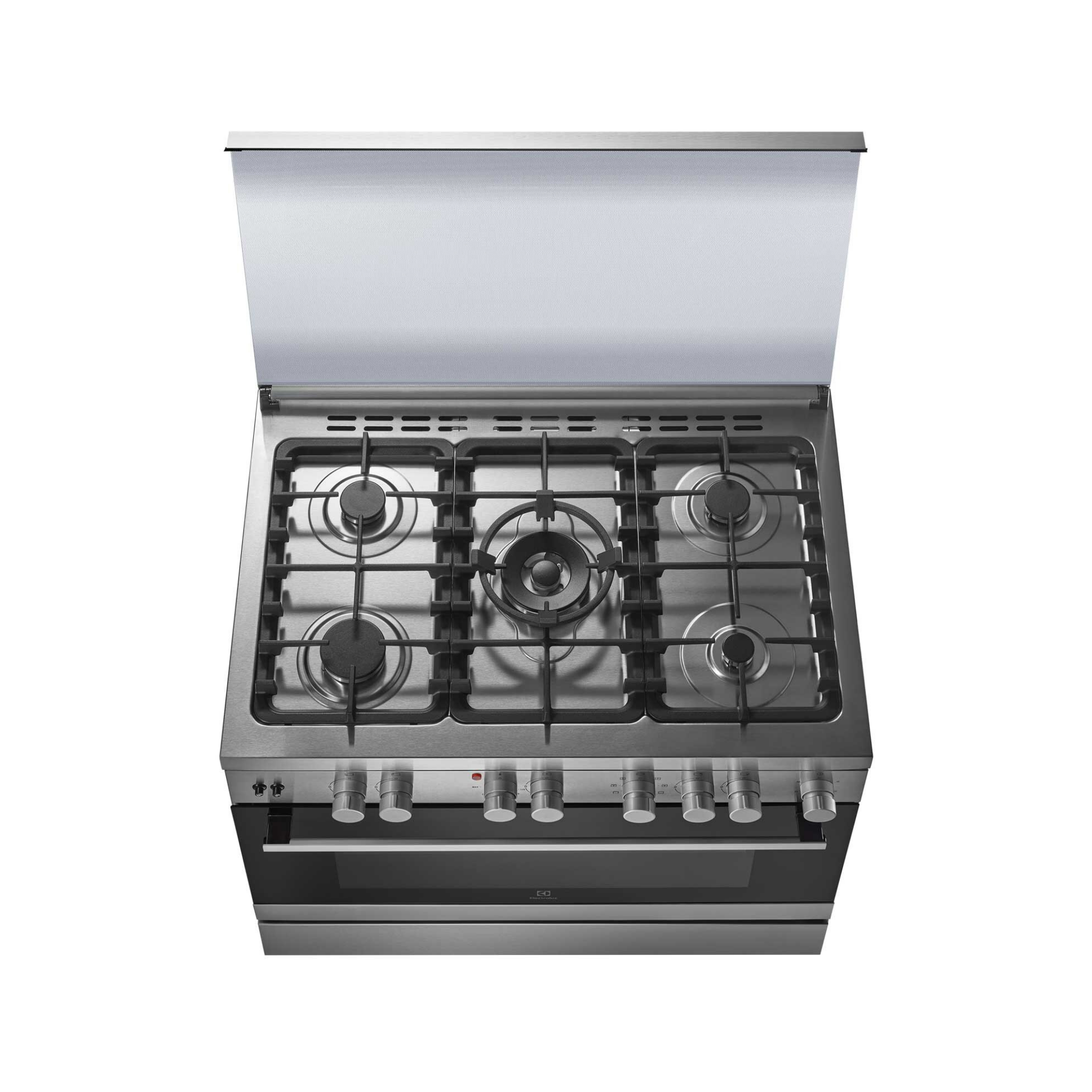 Electrolux 90cm Dual Fuel Freestanding Cooker with Electric Oven (EKM9689X)