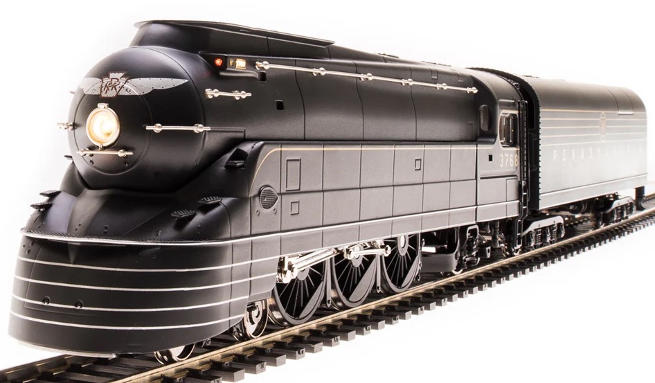 BROADWAY LIMITED PRR K4s Streamlined Steam DCC Sound and Smoke