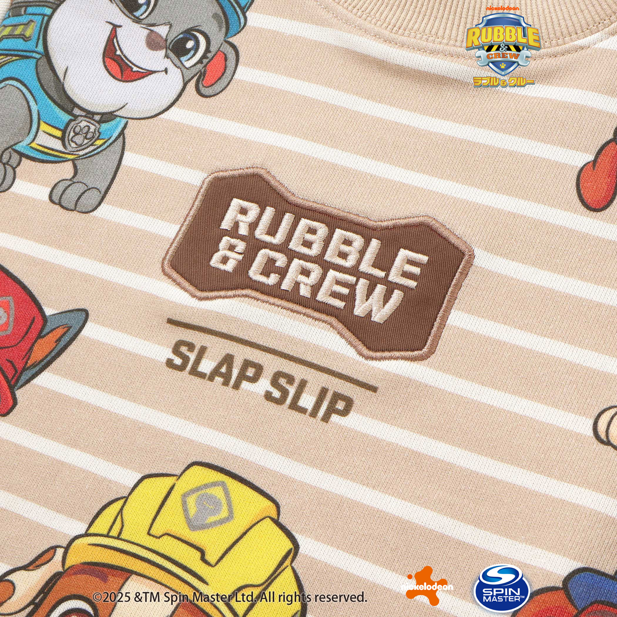 🆕【⭐訂購⭐】 🇯🇵日本直送 🌀SLAP SLIP x #PawPatrol 刺繡貼片 長袖TEE［2款選］🌀[ELCA-0144][260401]